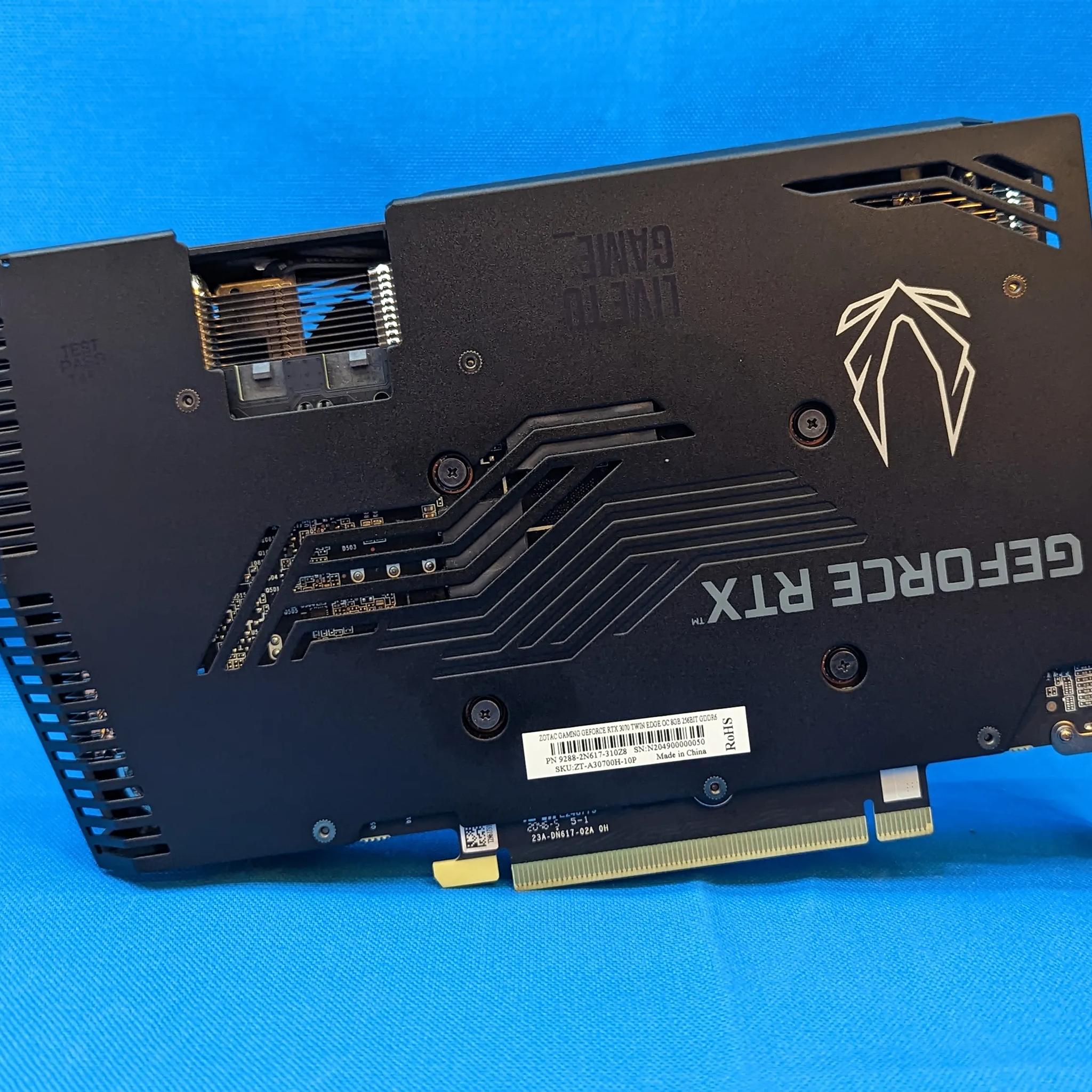 Zotac Gaming NVIDIA GeForce RTX 3070 Twin Edge OC 8GB GDDR6 PCIe 4.0 x16 Desktop GPU ZT-A30700H-10P