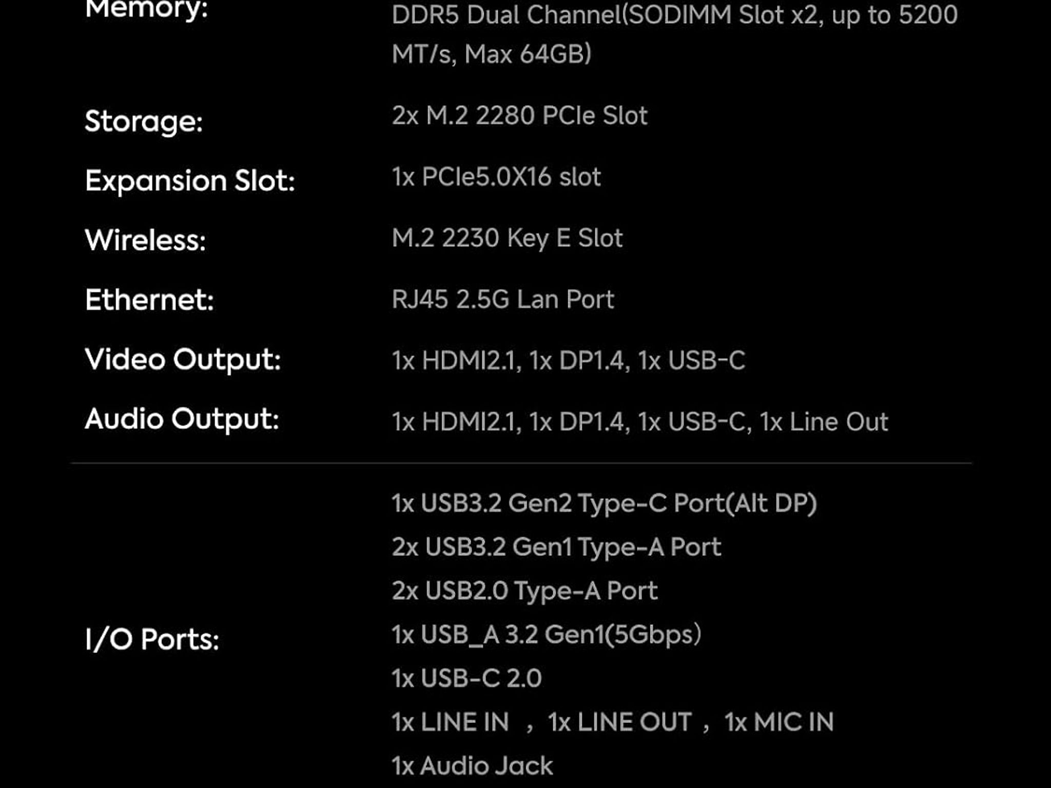 Mini Gaming PC AMD Ryzen 9 7945HX (16C/32T) RTX 5060/1tb NVMe/32gb DDR5