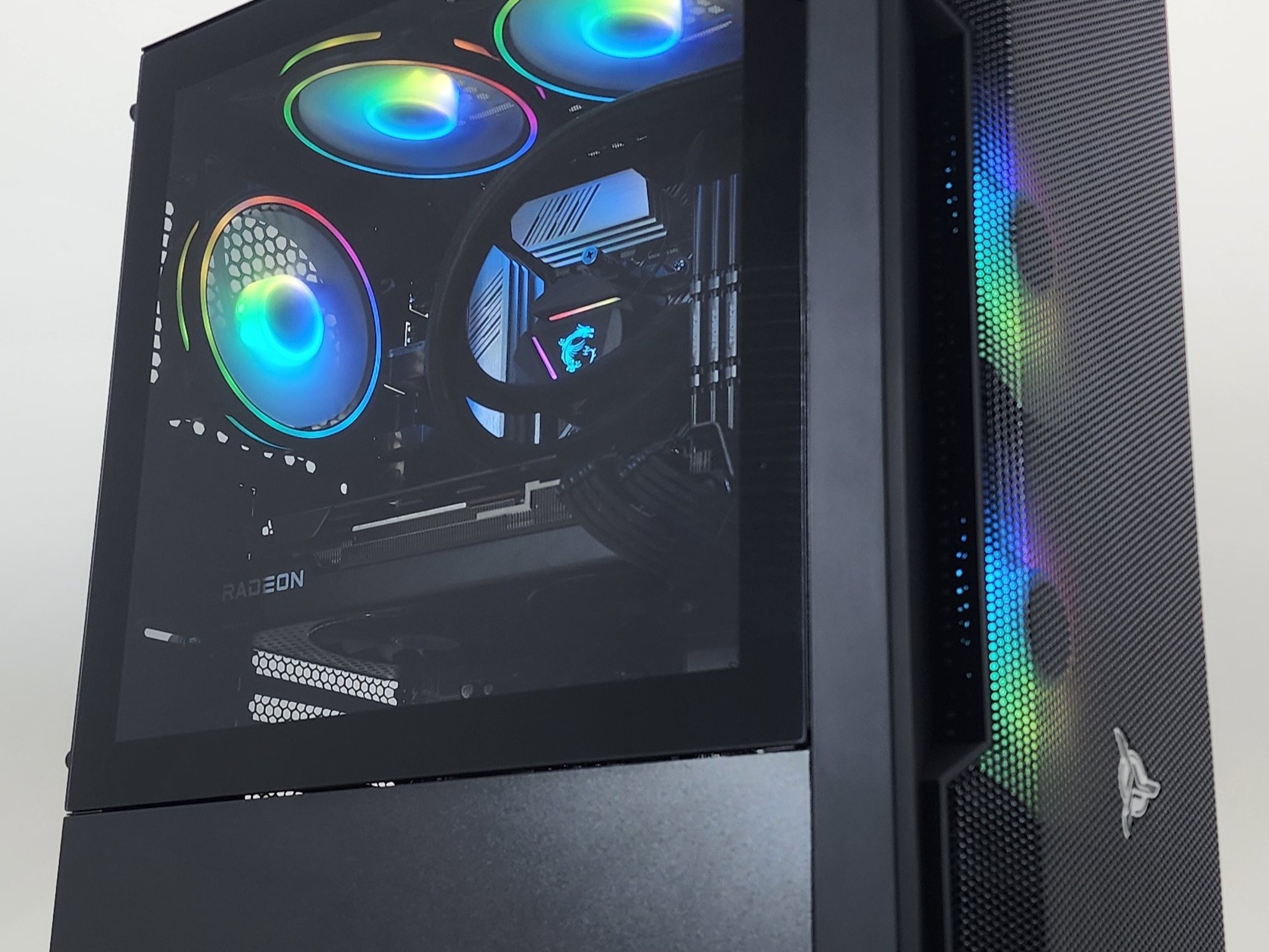 Gaming PC Ryzen 7 5700X3D 32GB RAM 1TB SSD RX 7800 XT 16GB Windows 11 Computer