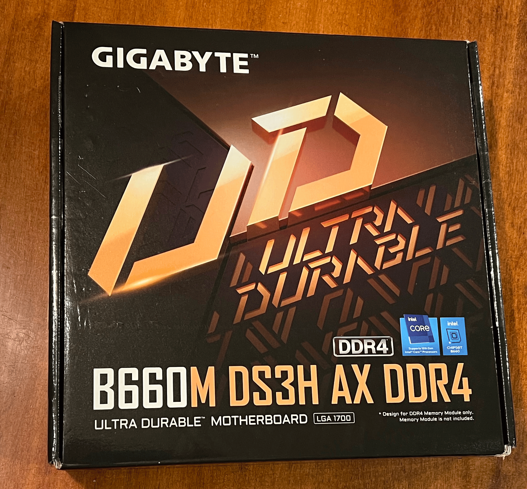 (UNTESTED/REPAIRED BY GIGABYTE) GIGABYTE B660M DS3H AX DDR4 (MISSING ANTENNA and M.2 heatsink)
