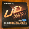 (UNTESTED/REPAIRED BY GIGABYTE) GIGABYTE B660M DS3H AX DDR4 (MISSING ANTENNA and M.2 heatsink)