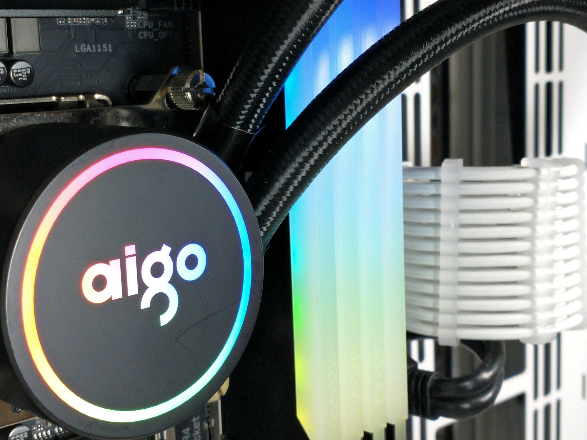 (144GB OF RAM💀) Lexar Hades 16GB Kit (2x8GB) 3600MHz CL18 RAM RGB LED Lighting Desktop Gaming PC