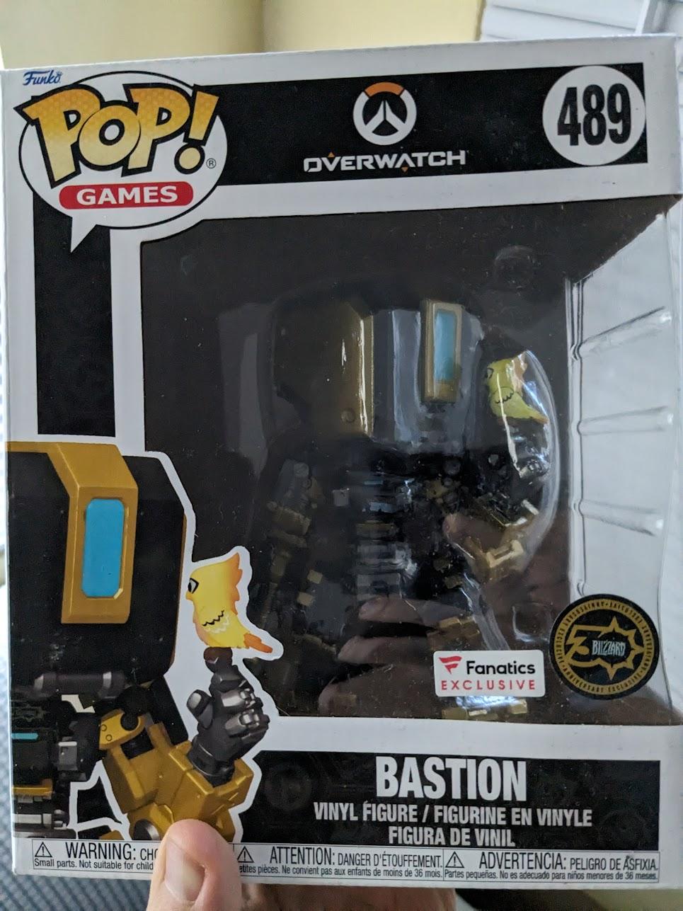 BNIB Overwatch Golden Bastion 30th Anniversary Funko Pop