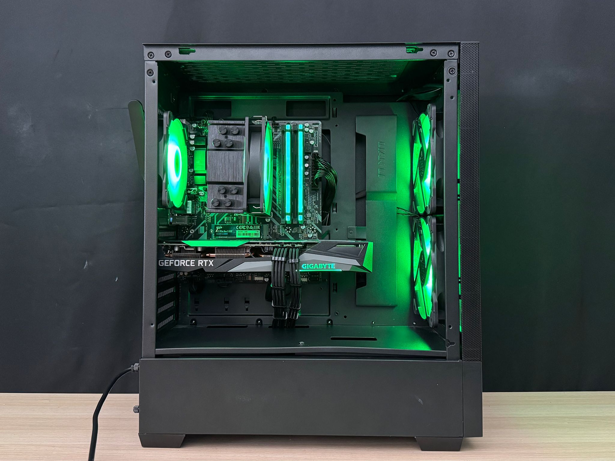 ♻️MIST-Z| RTX 3060 Ti, Ryzen 5 5500, 32GB DDR4 RAM, 1TB NVME w/ WIFI + BT