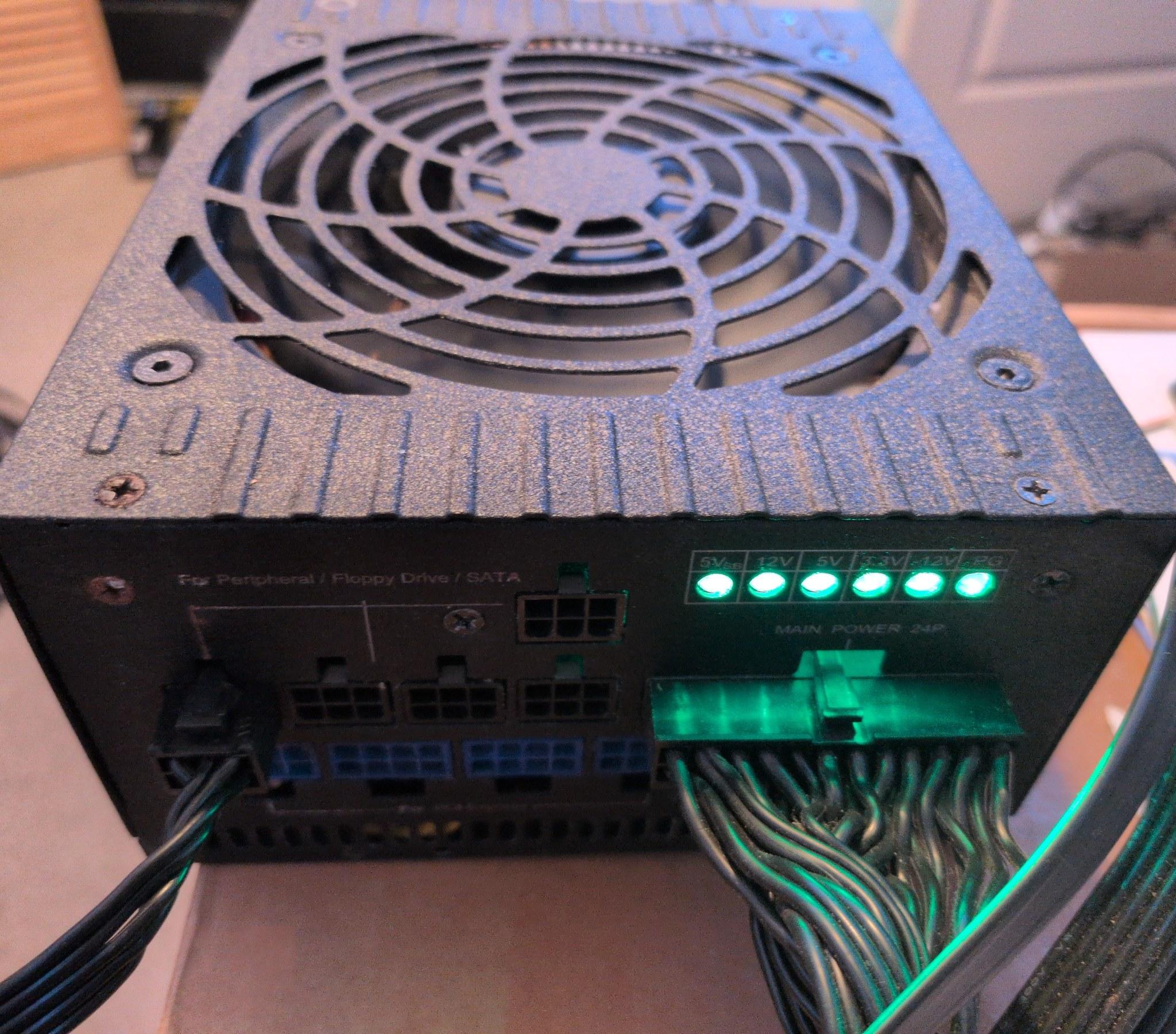 Rosewill Quark 1000W Platinum Modular PSU - Tested Working