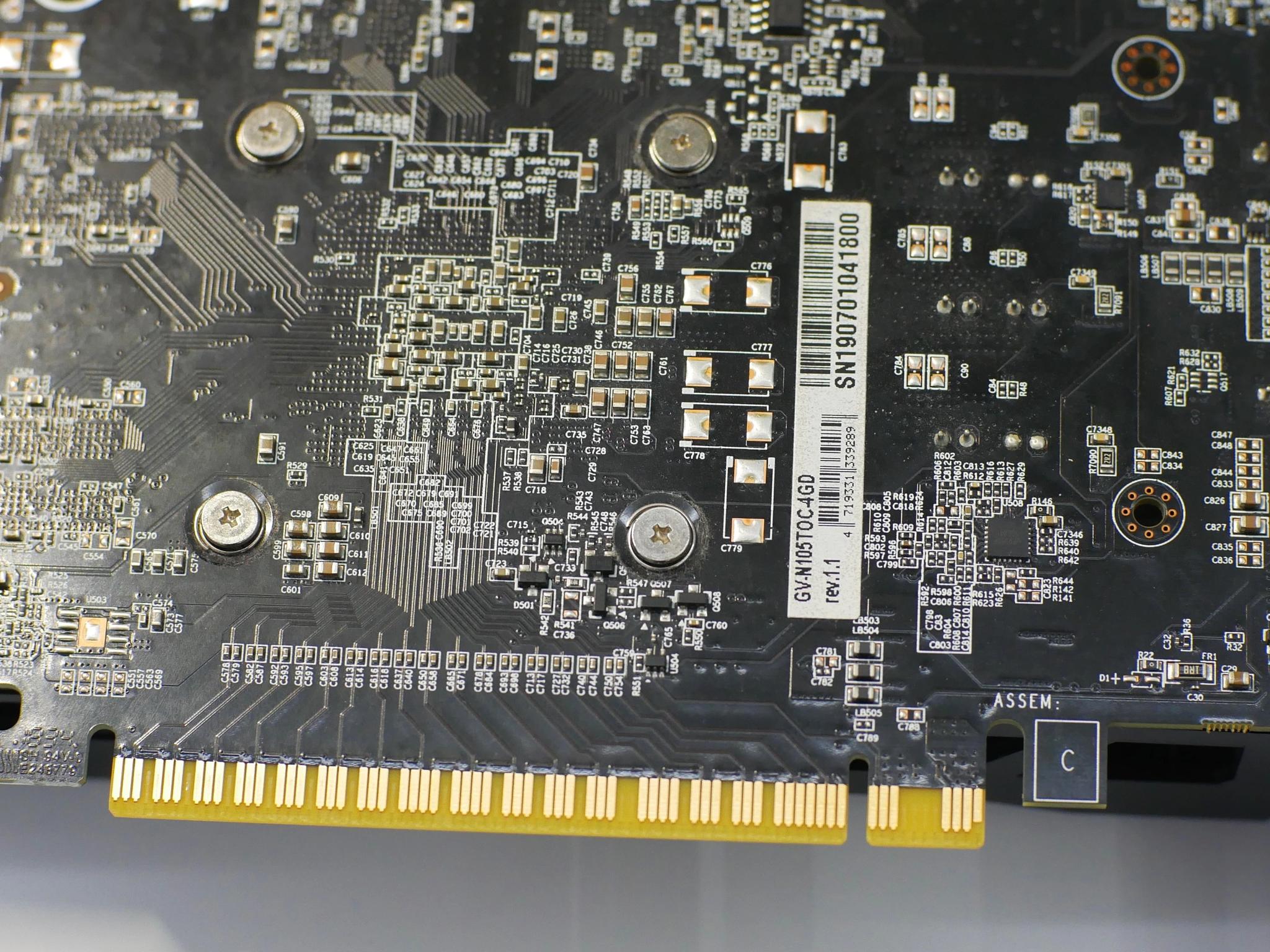 GIGABYTE GeForce GTX 1050 TI 4gb Graphics Card GPU