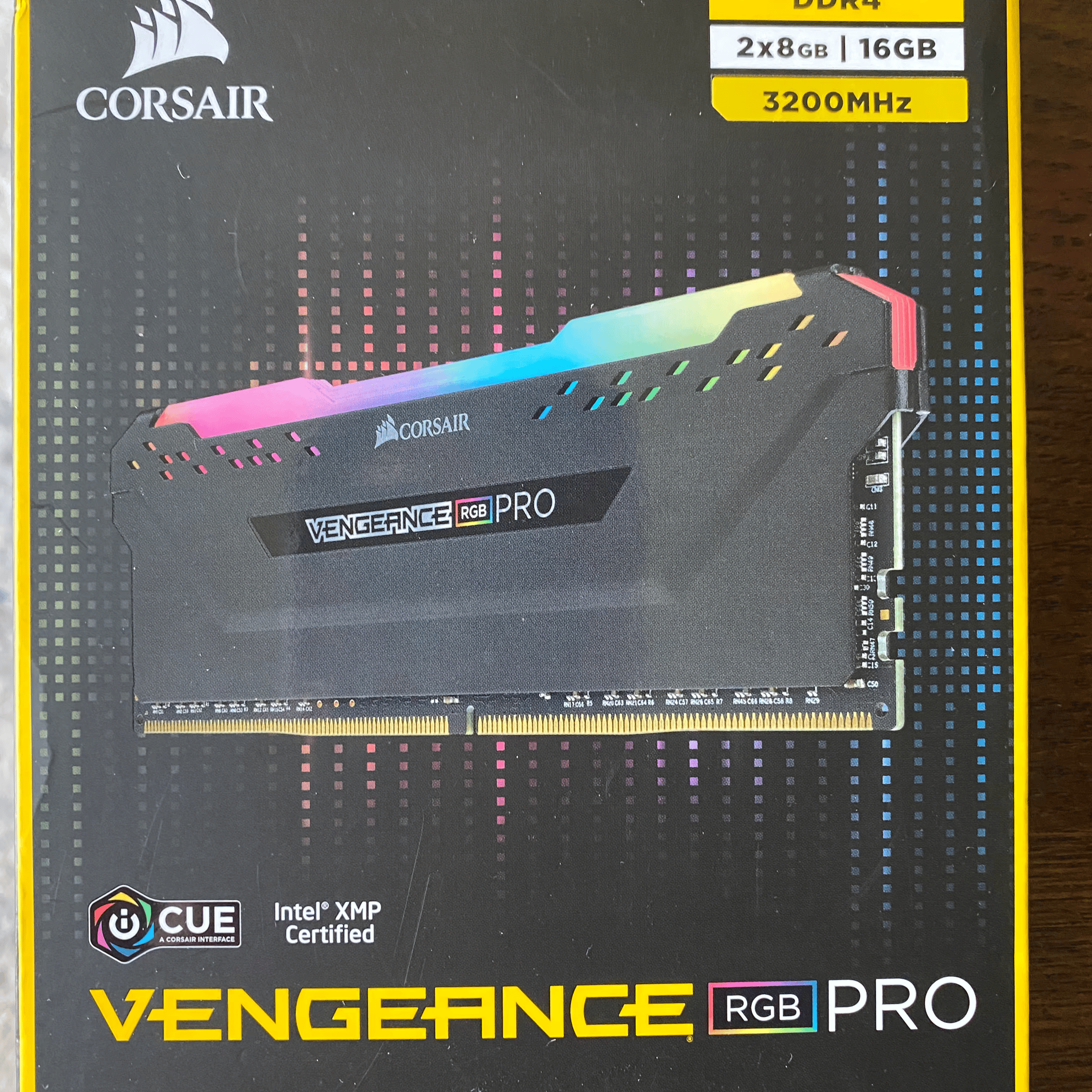 Corsair Vengeance RGB Pro 16GB (2x8) 3200MHz CL16