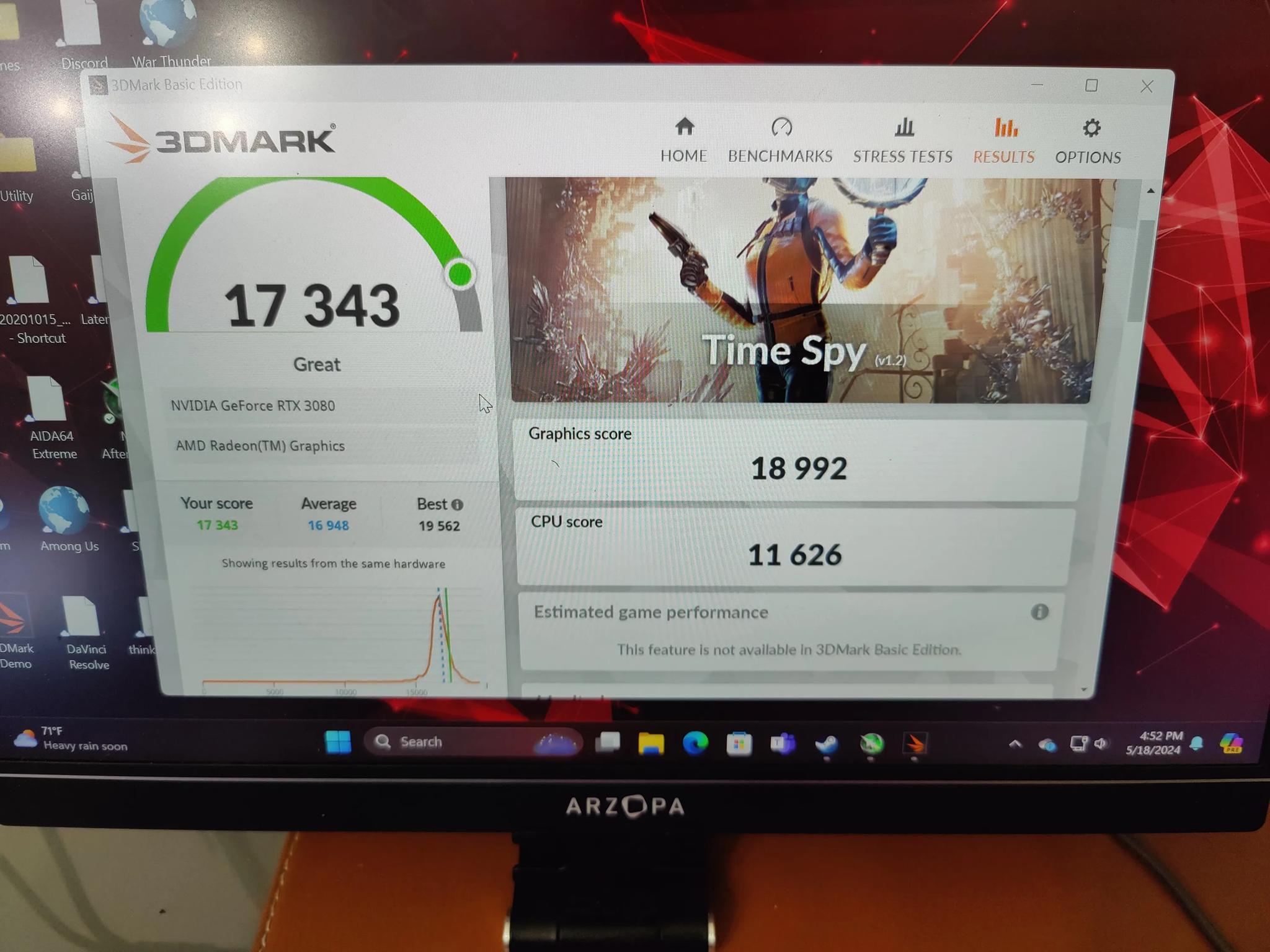 Gigabyte RTX 3080 Extreme