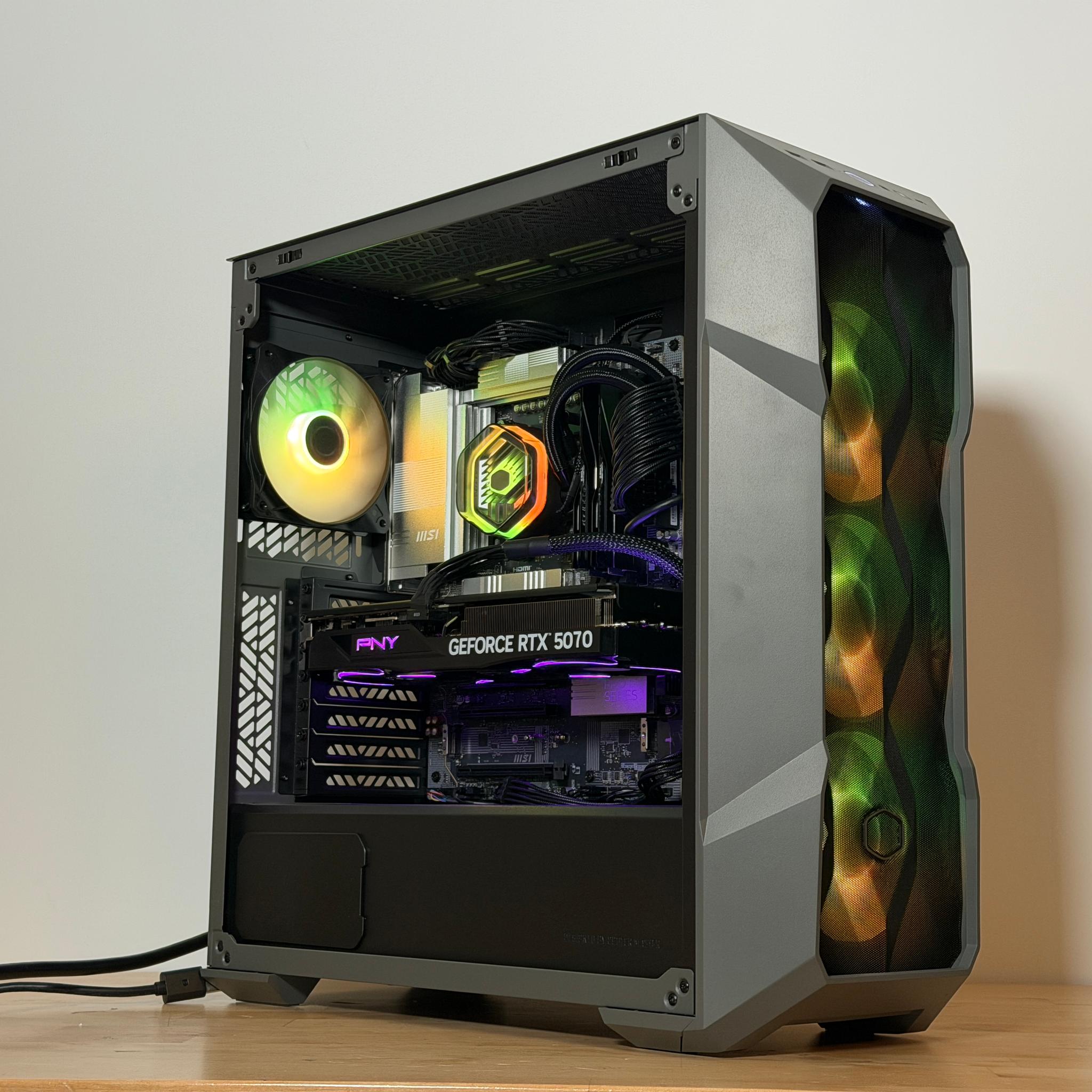 RTX 5070 Ryzen 7 7800x3d Gaming PC