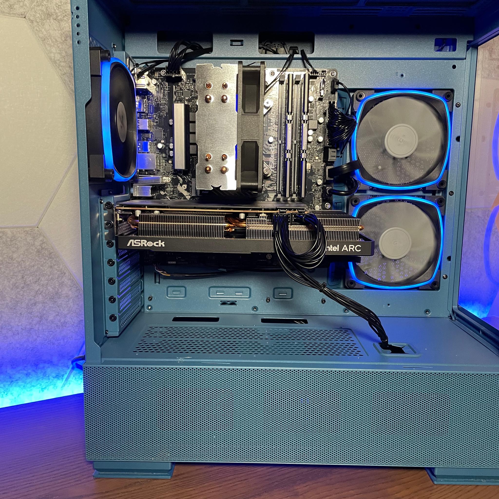 🔵 i5 12400F | Intel Arc A750 | WIFI | 500GB SSD | 16GB Ram | Windows 11 🔵