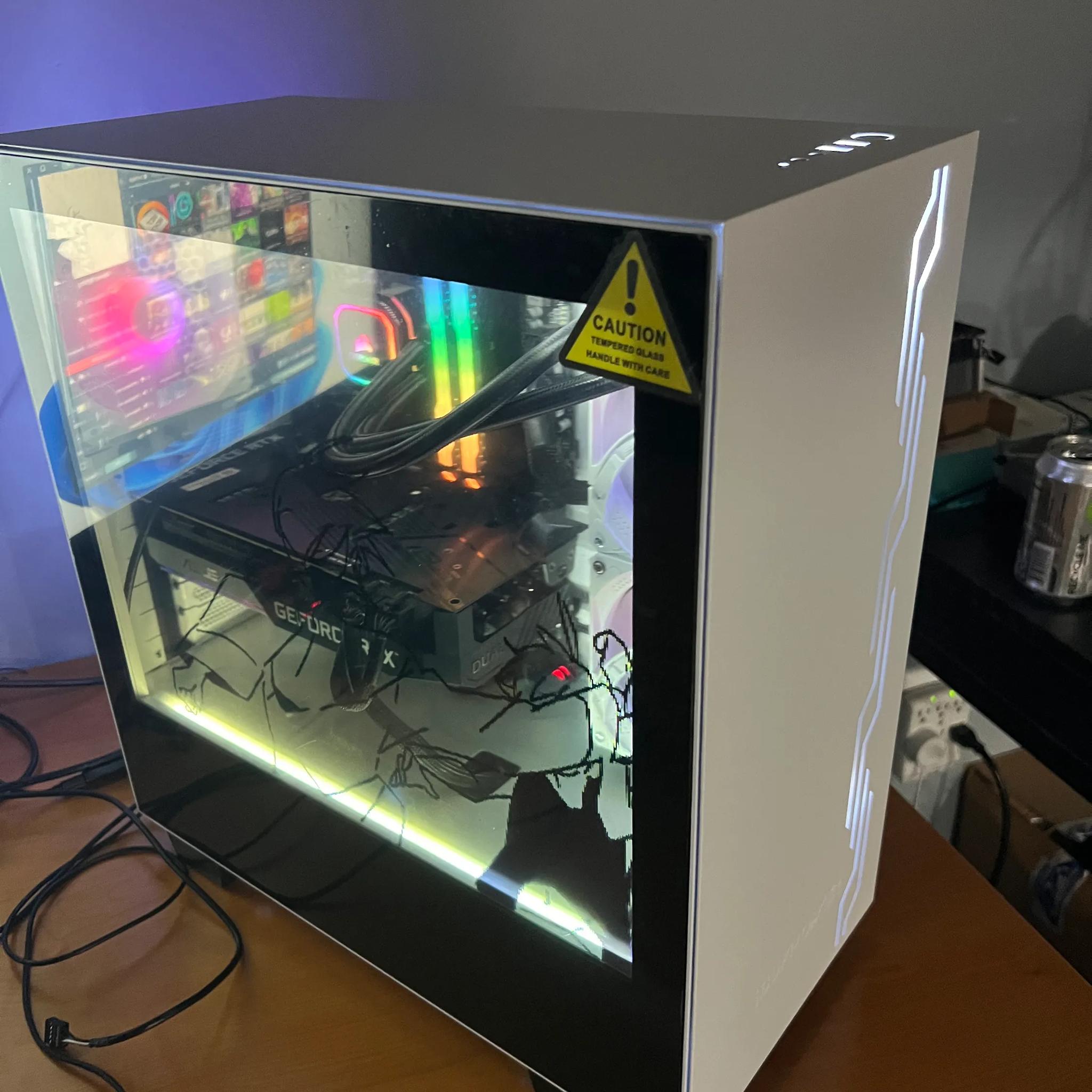 Snowblind Build Ryzen 7 5800x RTX 3070