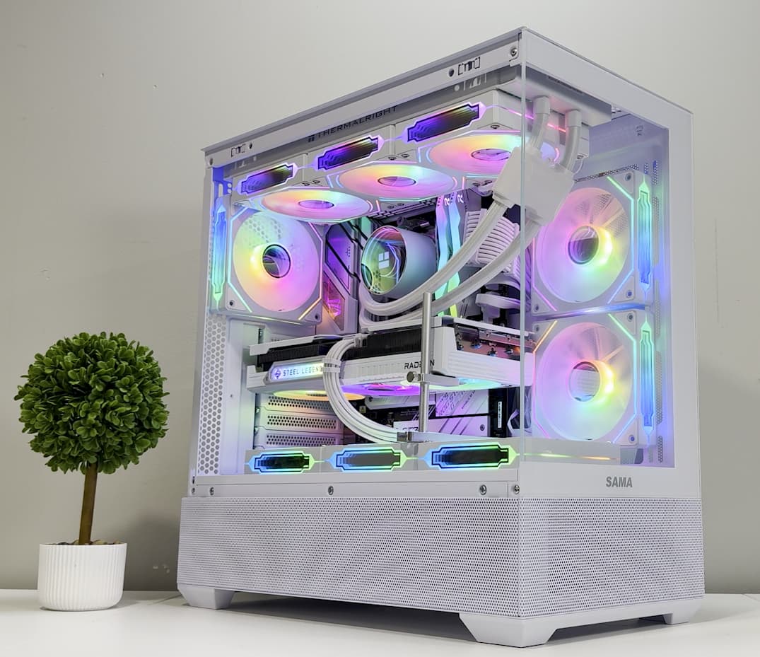 RX 9060XT 16GB | Ryzen 7500F | 32GB DDR5 | 1TB SSD | 800W Gold PSU | ARGB Fans | Windows 11