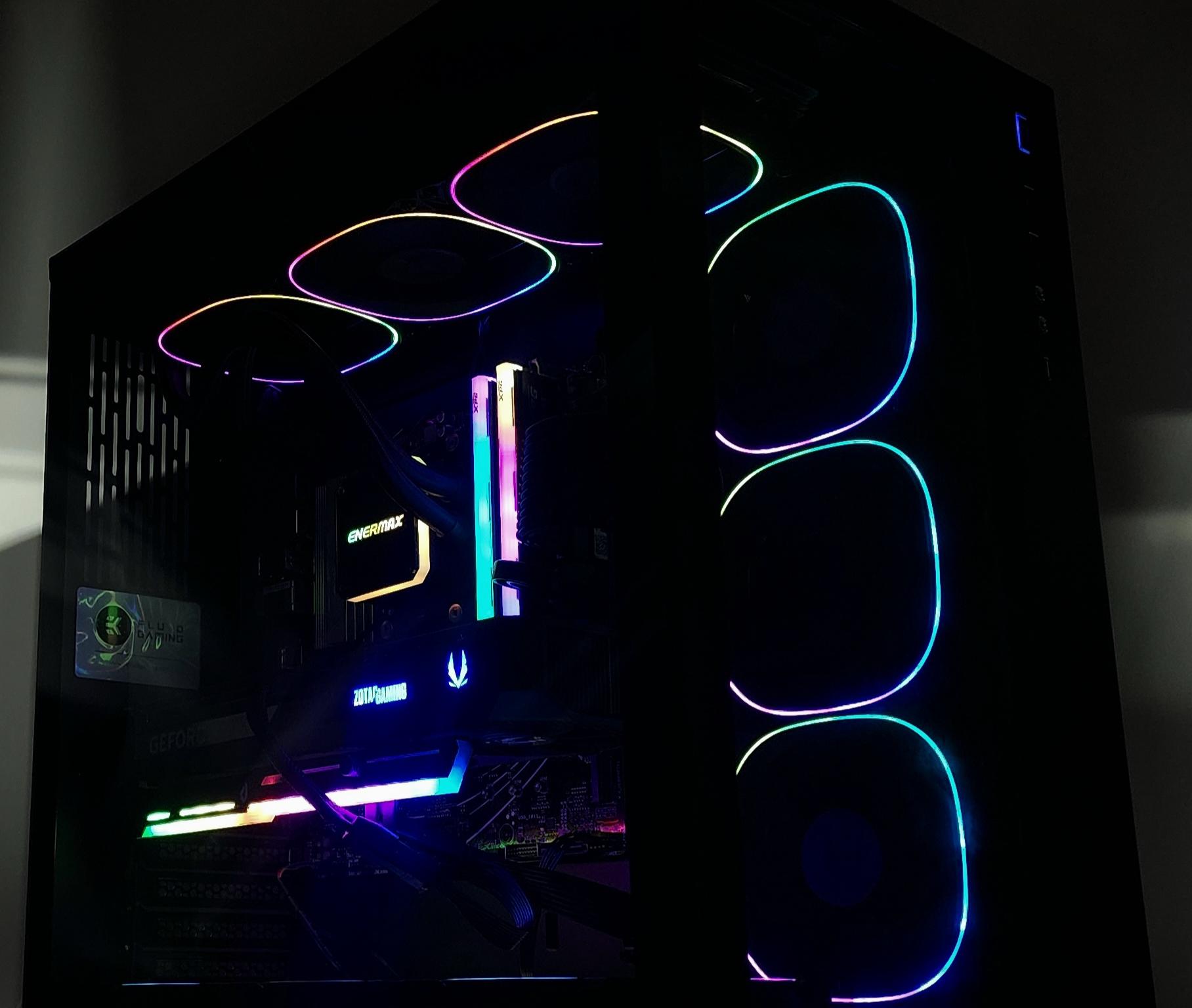 Gaming PC Ryzen 7 7700 32GB RAM 1TB SSD RTX 5070 12GB Windows 11 Computer
