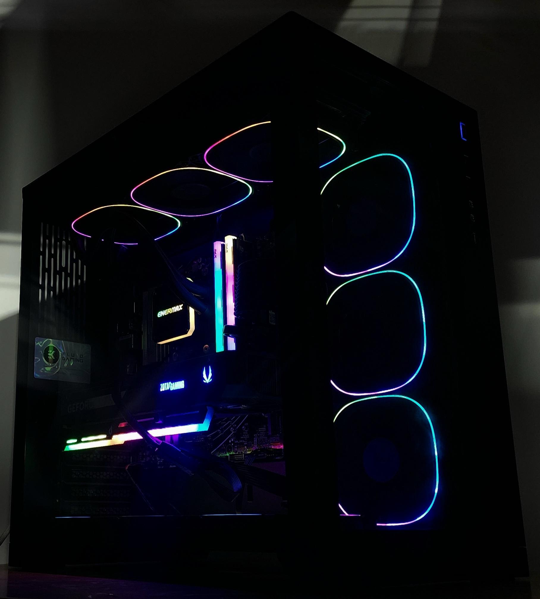 Gaming PC Ryzen 7 7700 32GB RAM 1TB SSD RTX 5070 12GB Windows 11 Computer