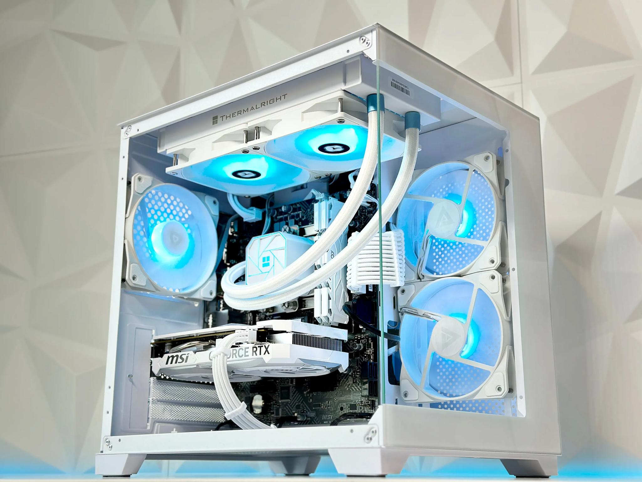 Liquid Cooled Gaming PC❄️Nvidia RTX 4060 8GB❄️Intel 13100F❄️16GB DDR4❄️1TB NVME