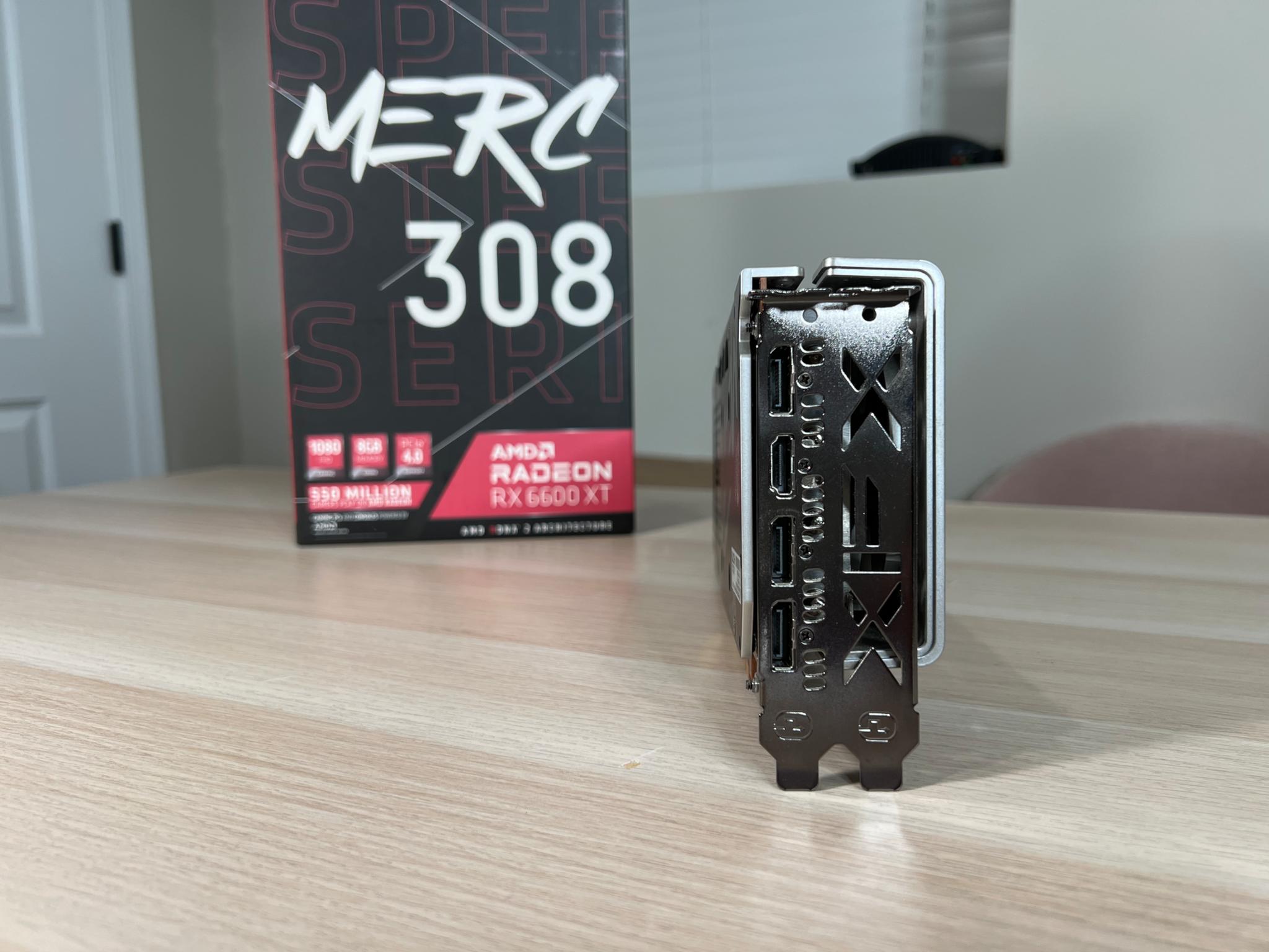 XFX 6600 XT MERC 308 Black