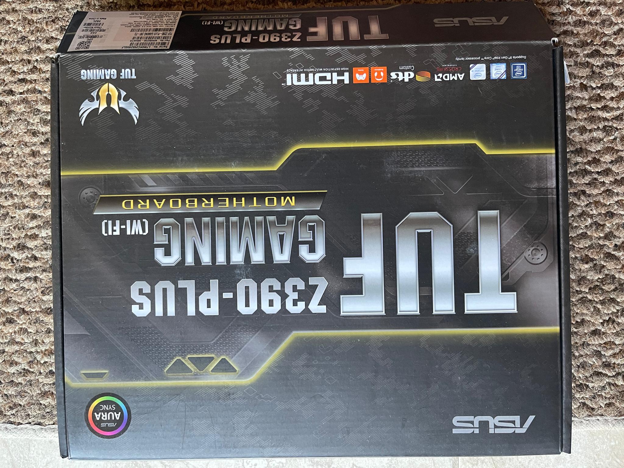 Combo! I7-9700k and TUF gaming plus Mobo both in OB 
