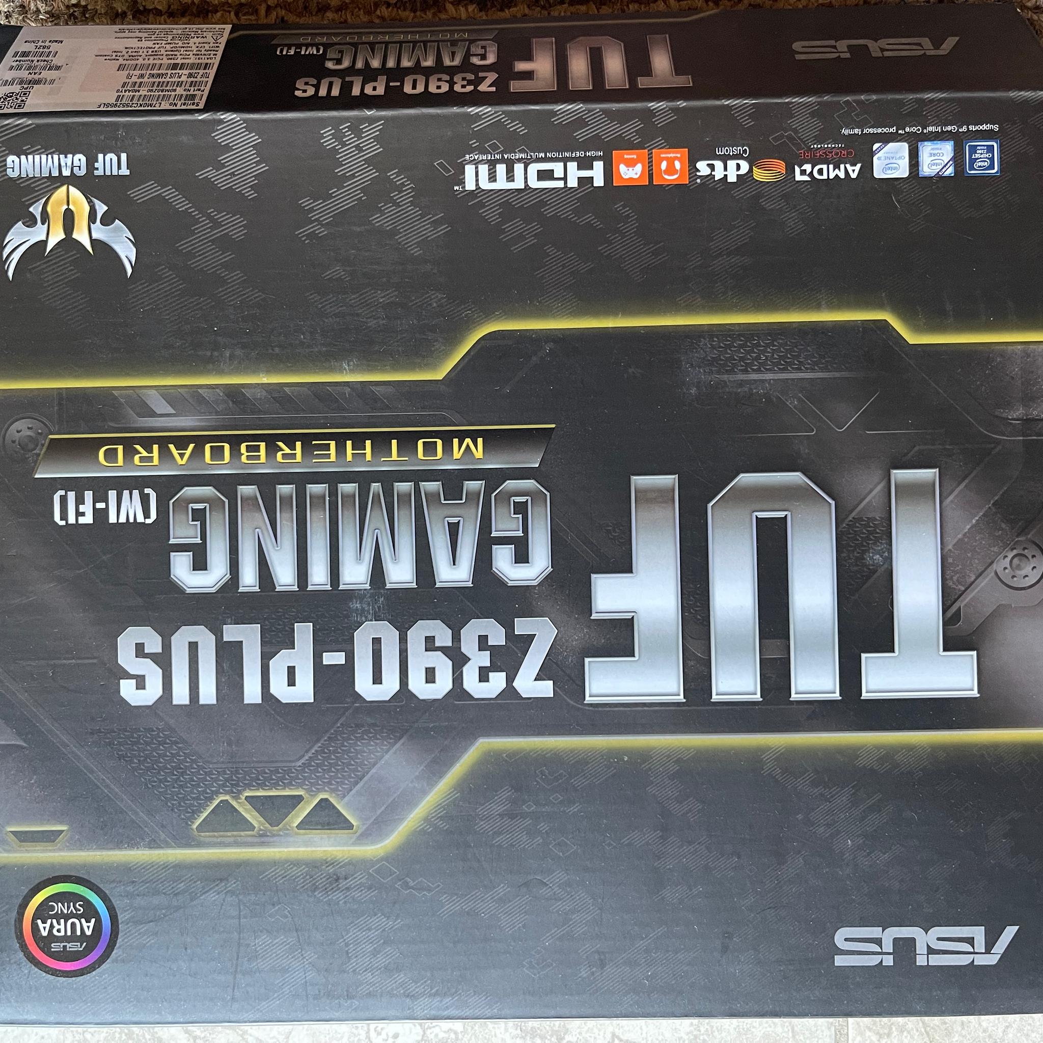 Combo! I7-9700k and TUF gaming plus Mobo both in OB 