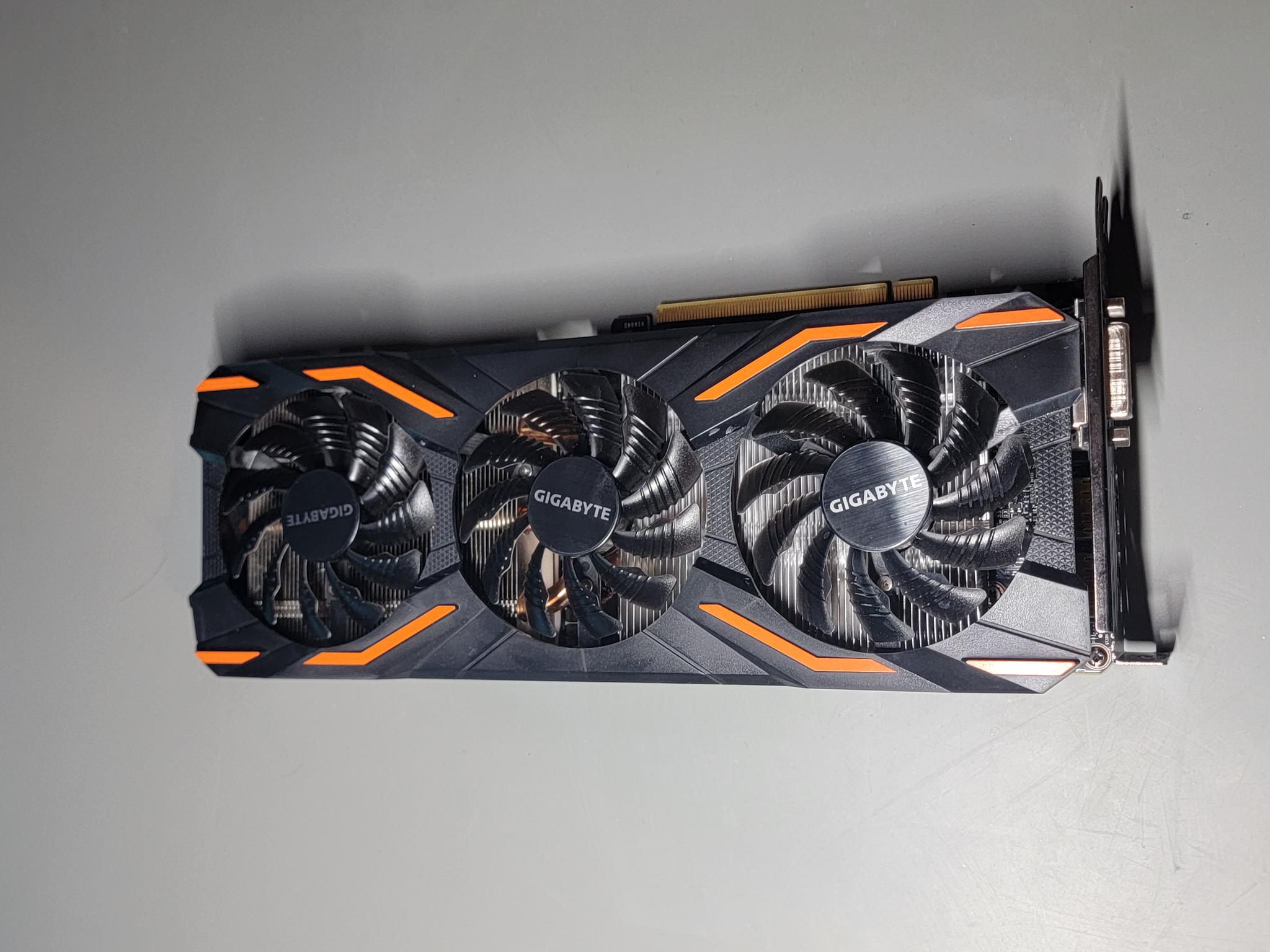 GIGABYTE NVIDIA GeForce GTX 1080 8GB GDDR5X Graphics Card (06G-P4-2066-KR)