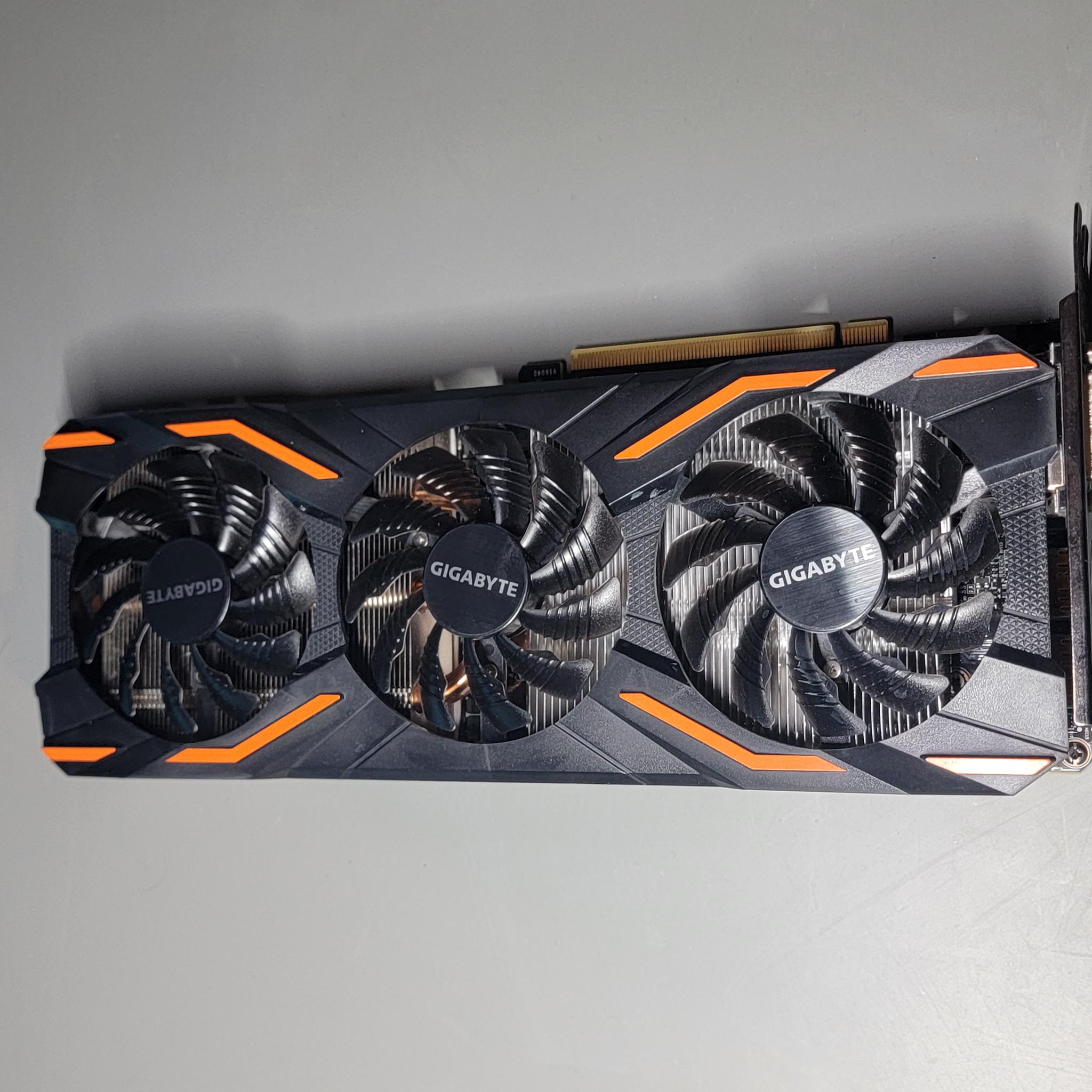 GIGABYTE NVIDIA GeForce GTX 1080 8GB GDDR5X Graphics Card (06G-P4-2066-KR)