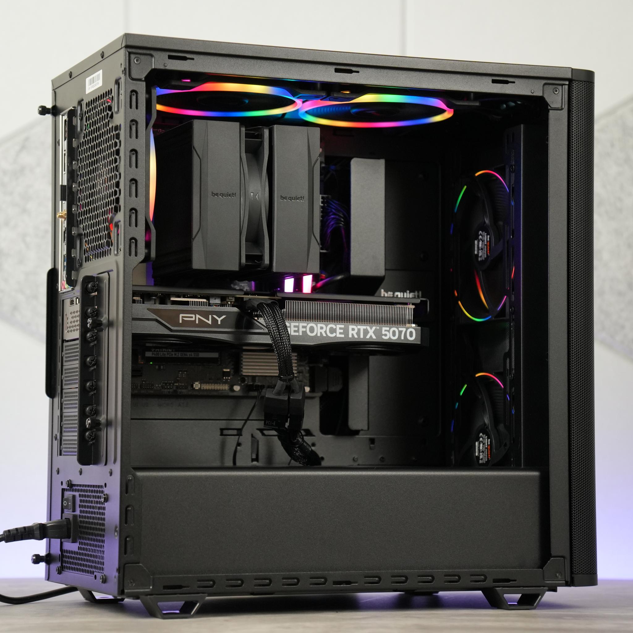 Gaming PC | RTX 5070 | 32GB DDR5 | RYZEN 5 | 1TB SSD | WINDOWS 11 | WIFI & BT