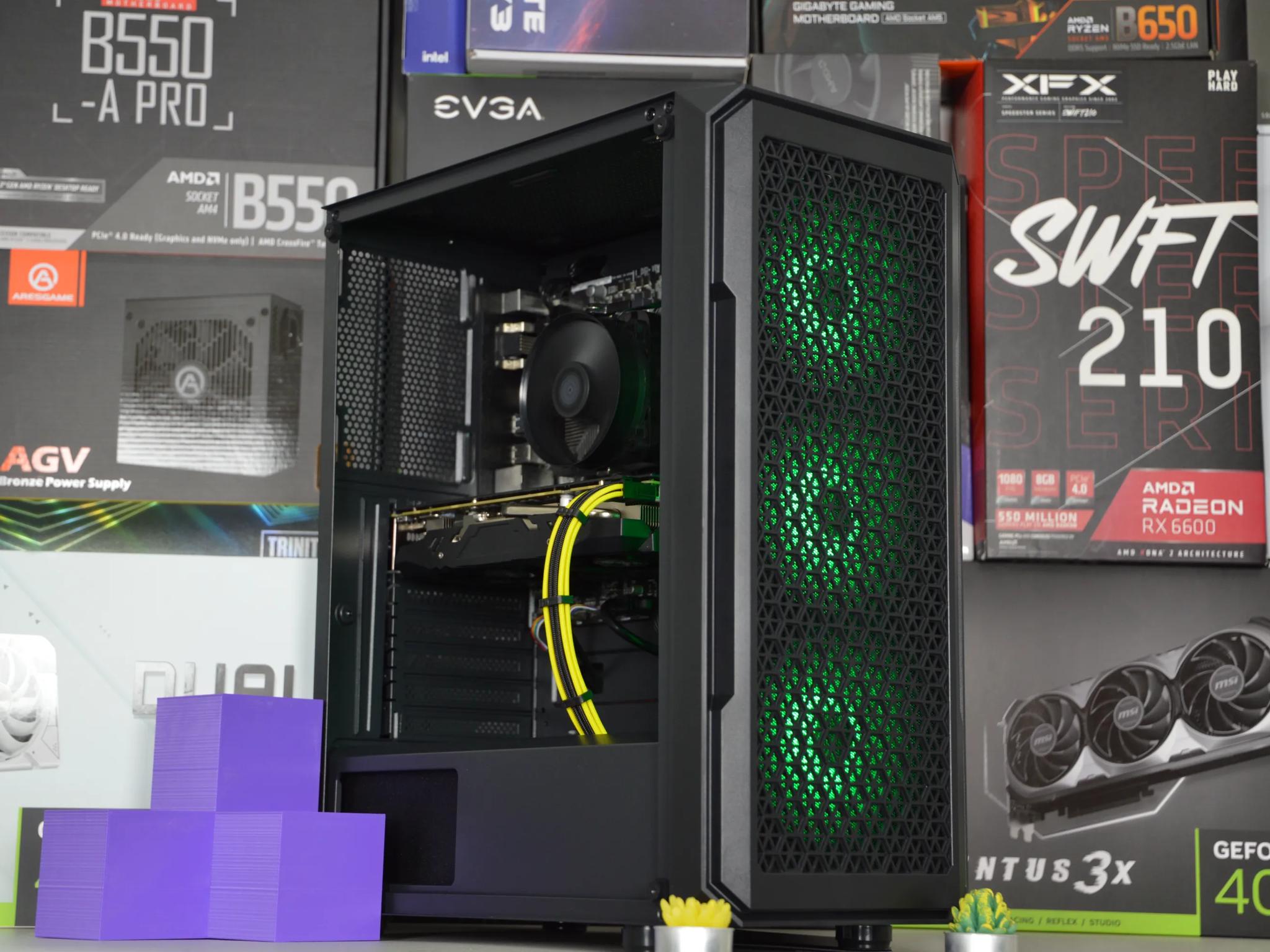 ⚠️145+ FPS FORTNITE VALUE GAMING PC⚠️| RX 580 8GB | RYZEN 5 1600 | 16GB DDR4 RAM | 512GB NVME SSD |