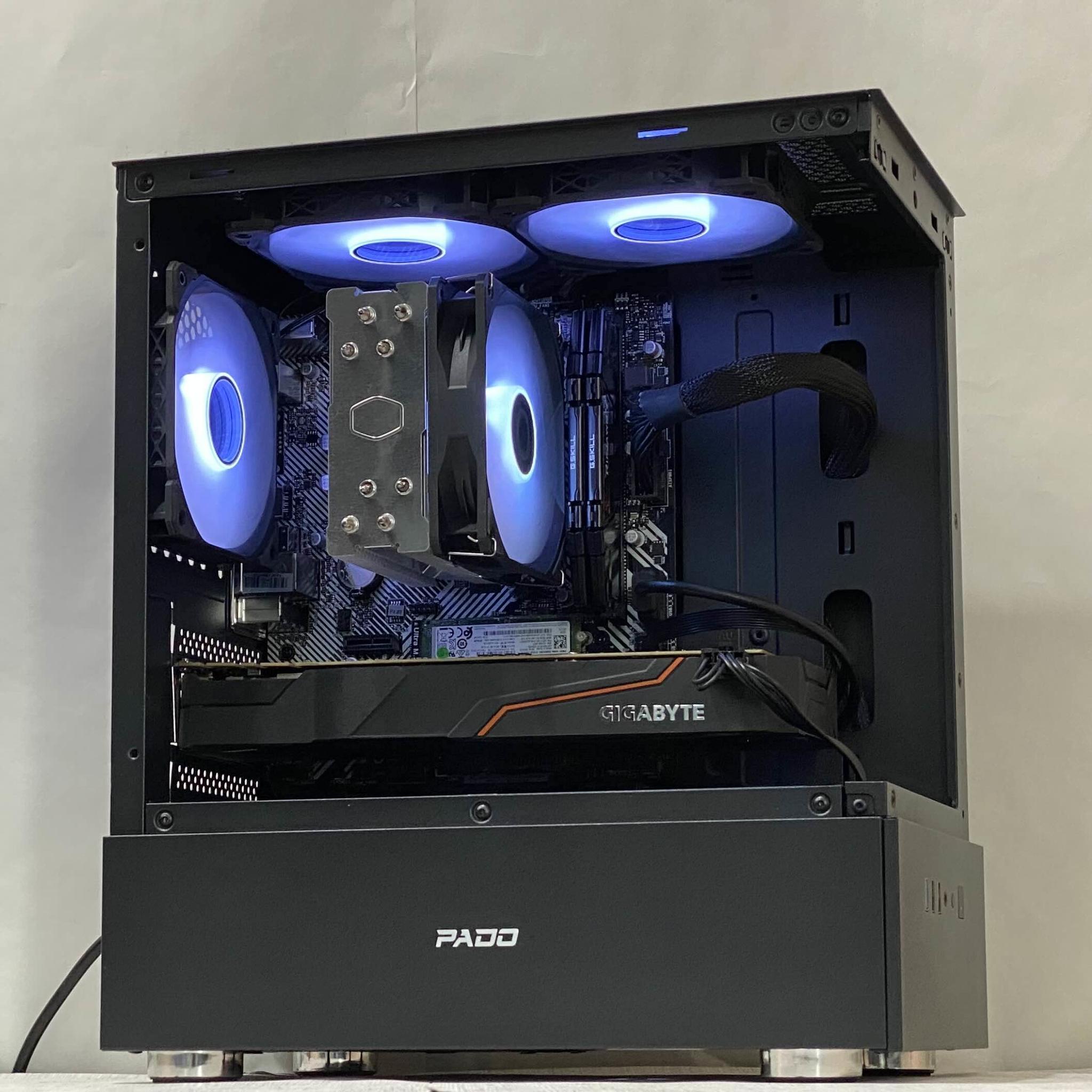 GTX 1080, Ryzen 5 2600, 16GB DDR4, 512GB NVMe SSD, WiFi - Gaming PC