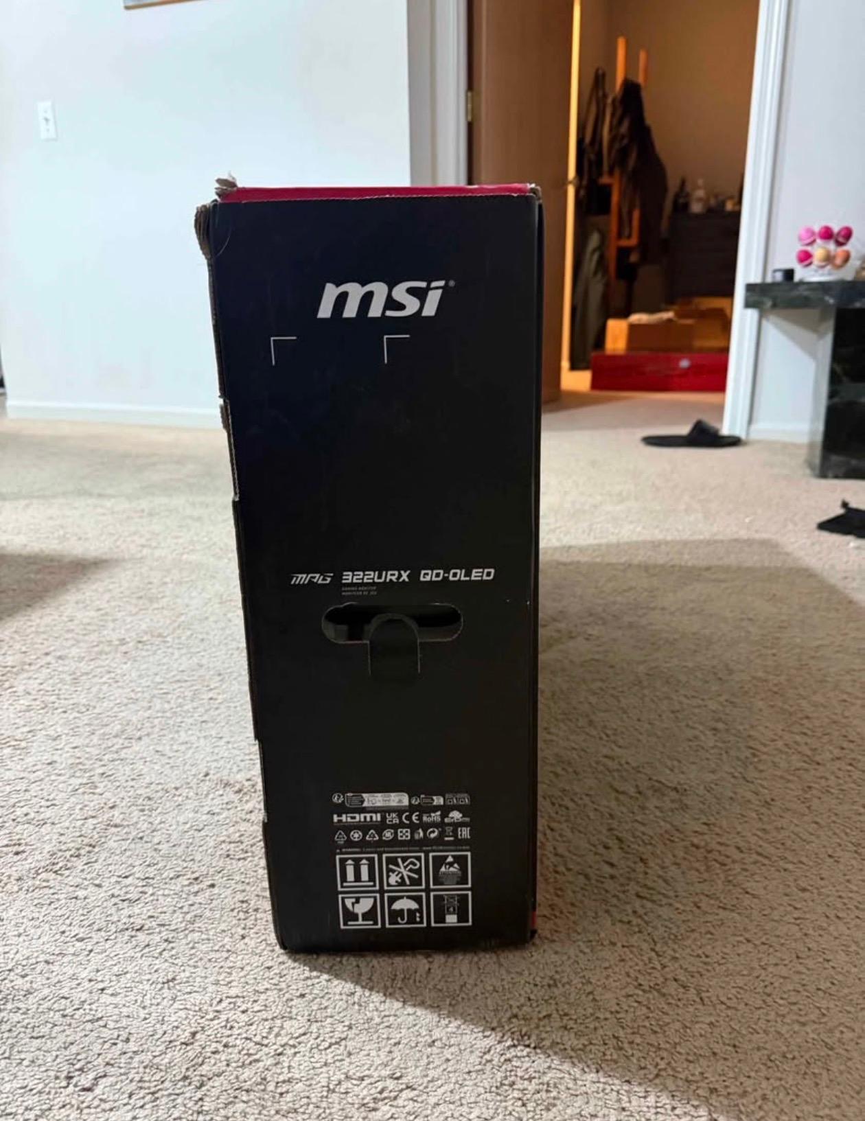 MSI MPG 322URX QD-OLED Gaming Monitor