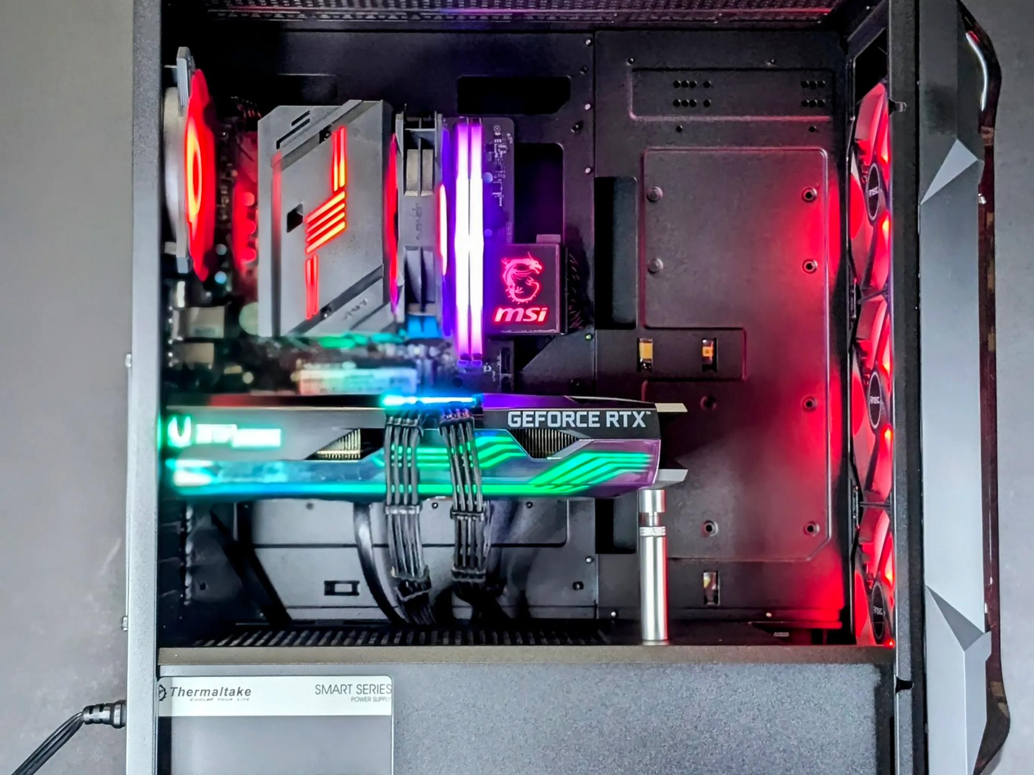 1440p Gaming Beast⚫️RTX 3070⚫️Ryzen 5 5600X⚫️32GB RAM⚫️1TB SSD⚫️Windows 11(Fully Activated)