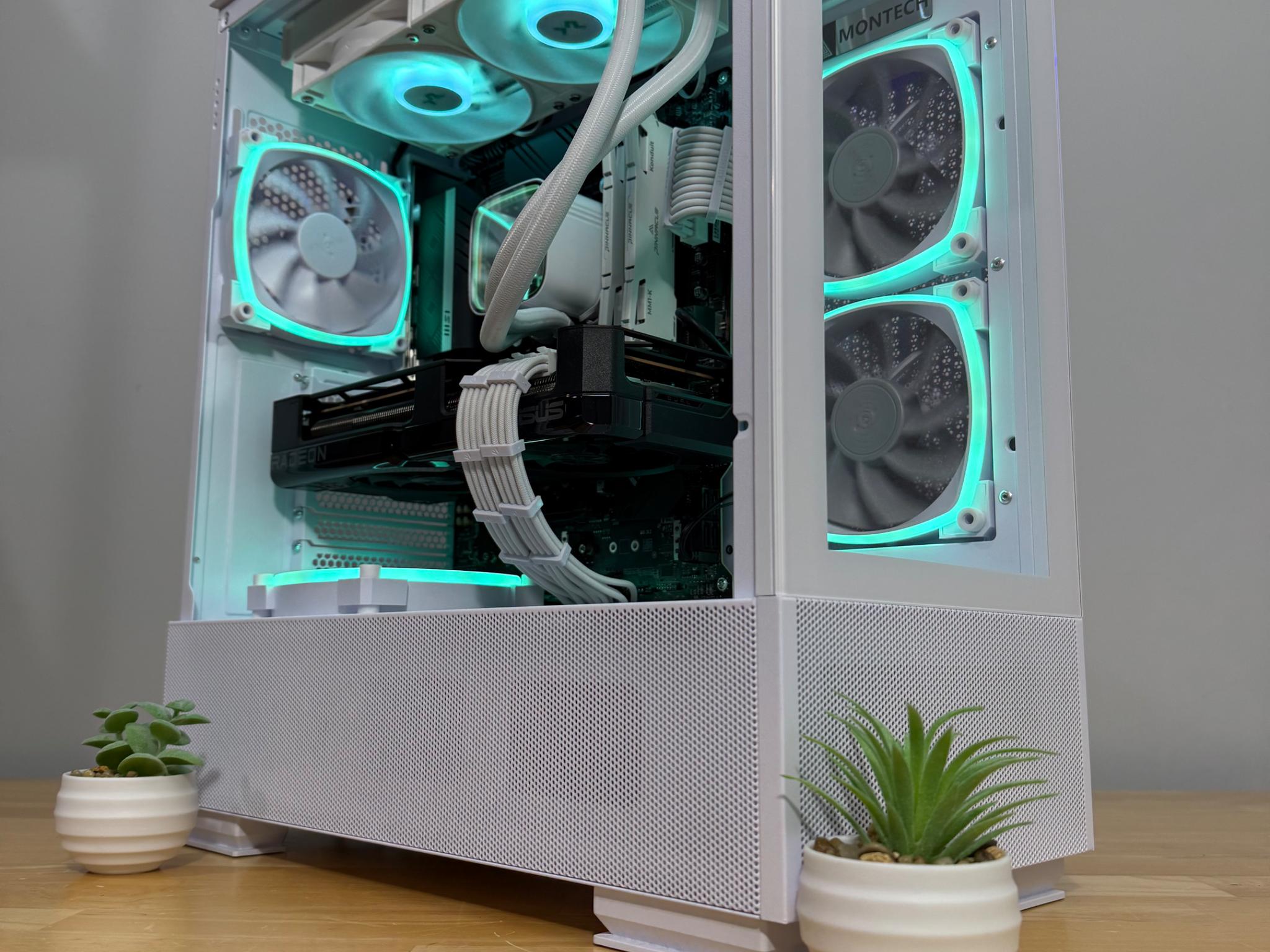 🧊ICE🧊-Liquid Cooled High-End Gaming PC-Rx 7800 xt-I5 12600KF-32GB Ram-1TB SSD