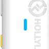 Hollyland Lark M1 Duo 2-Person Wireless Microphone System with Charger for Camera and Mobile, White