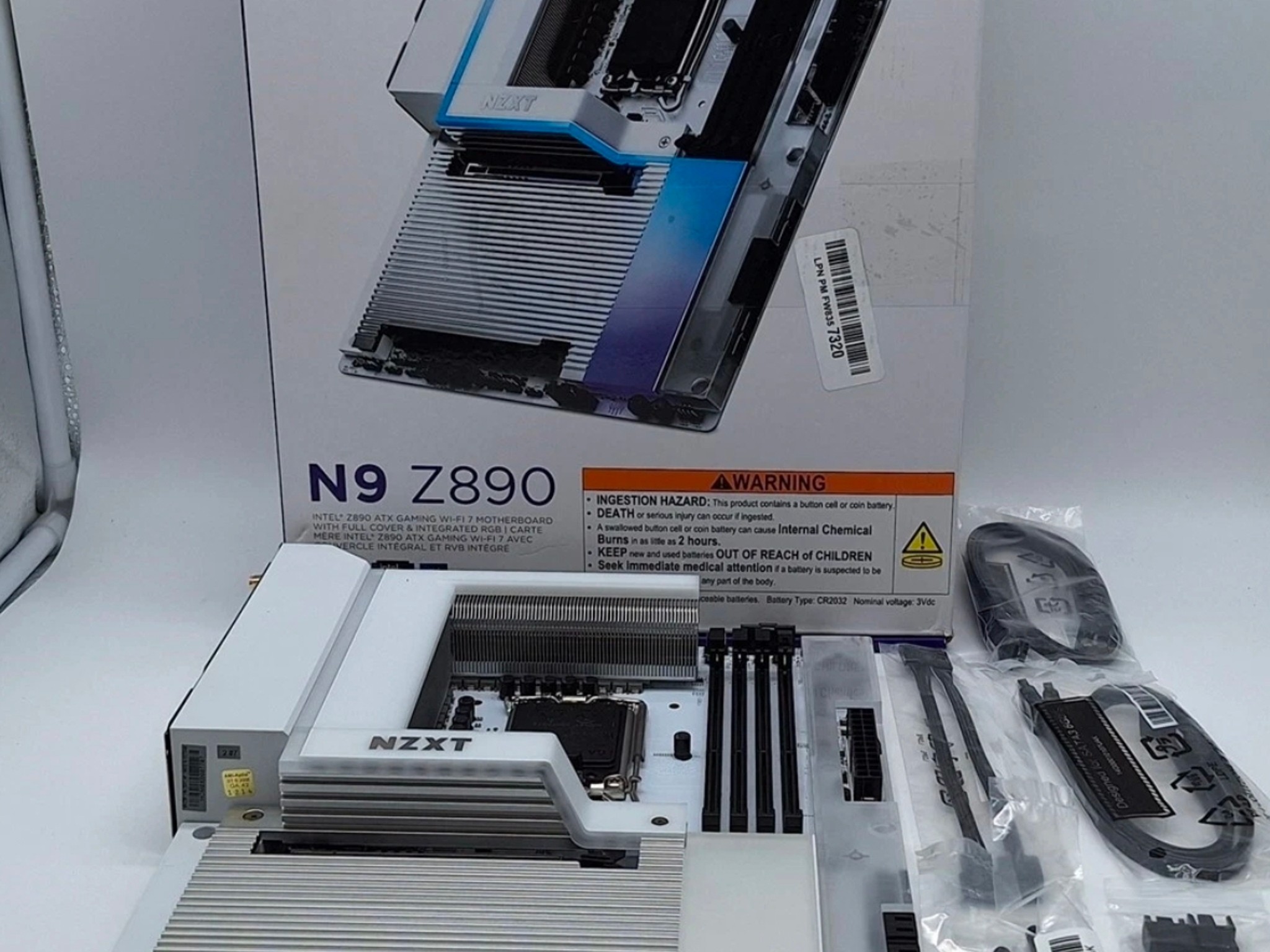 NZXT N9 Z890 + 270 kplus + 500GB NMVE  Z890 LGA 1851 ATX DDR5 WIFI 7 Gaming