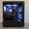 RTX 5050 8GB OC • RYZEN 5 5500 • B550 WIFI • 16GB DDR4 • 512GB SSD • 240MM AIO NEW CUSTOM GAMING PC