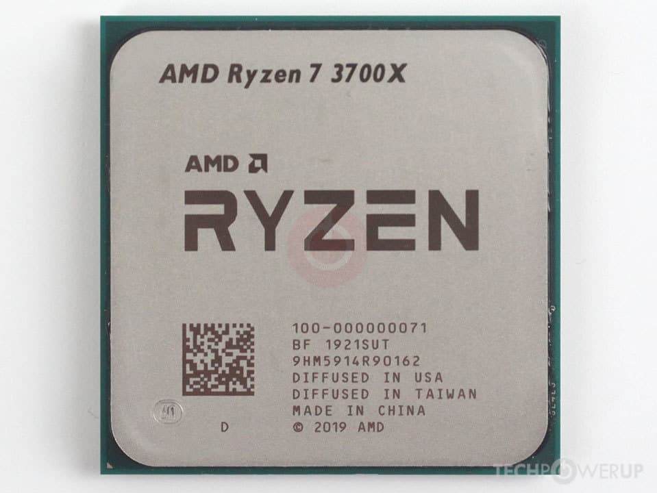 AMD Ryzen 7 3700X 8-Core 16-Thread CPU + Wraith Prism Cooler | AM4 |