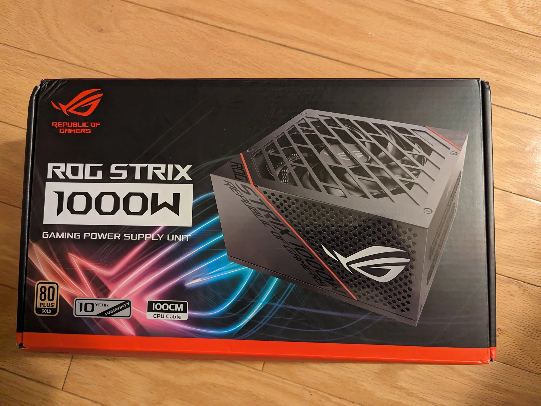 New Unused Open RoG Strix 1000W PSU For Sale!