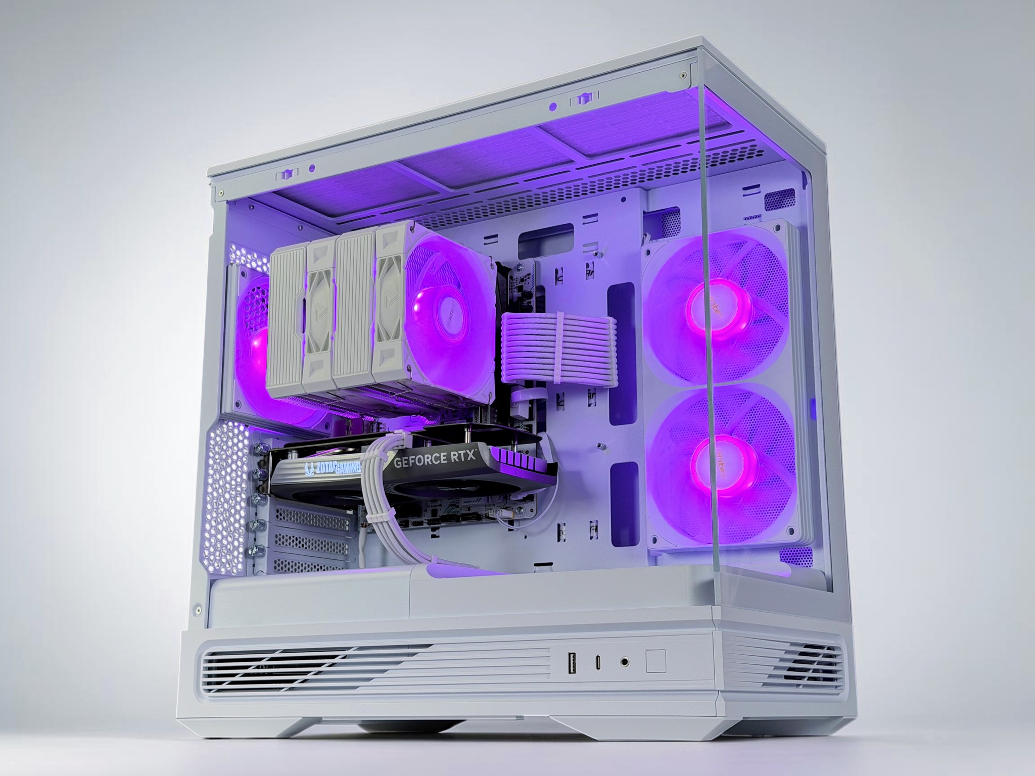 🤍🧊 Iceberg🤍🧊-Gaming PC❄️Nvidia RTX 4060 8GB❄️ AMD Ryzen 7 3700X❄️16GB DDR4 RAM❄️1.5 TB