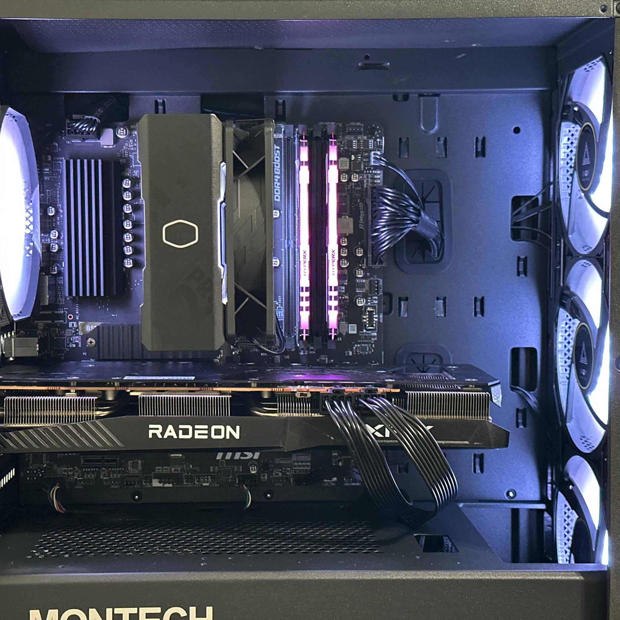 GAMING PC | RX 6700 XT | RYZEN 5 5600X | 16GB RAM | 1TB SSD | WIN 11
