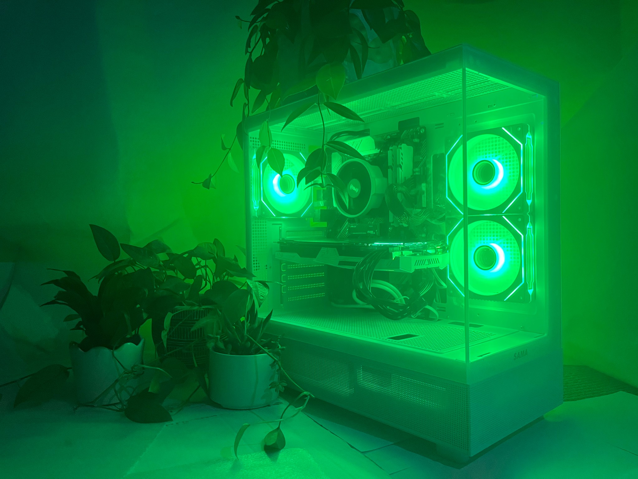 CUSTOM GAMING PC (Ryzen 5 5500 + NIVIDA GTX 1070 + 1TB SSD + 16GB RAM)
