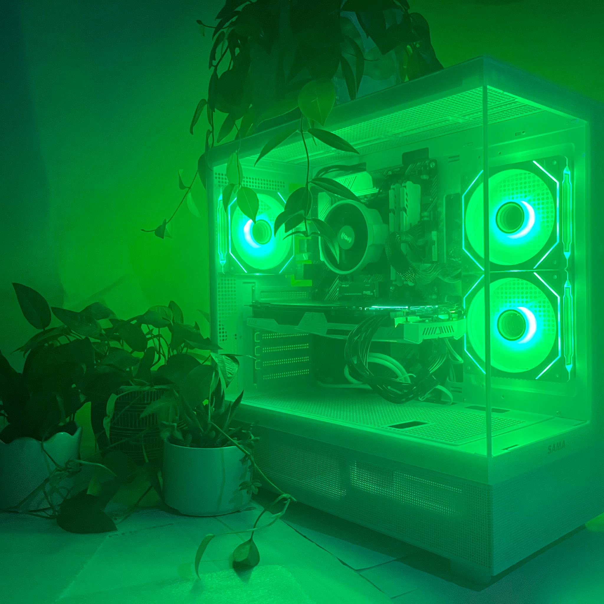 CUSTOM GAMING PC (Ryzen 5 5500 + NIVIDA GTX 1070 + 1TB SSD + 16GB RAM)