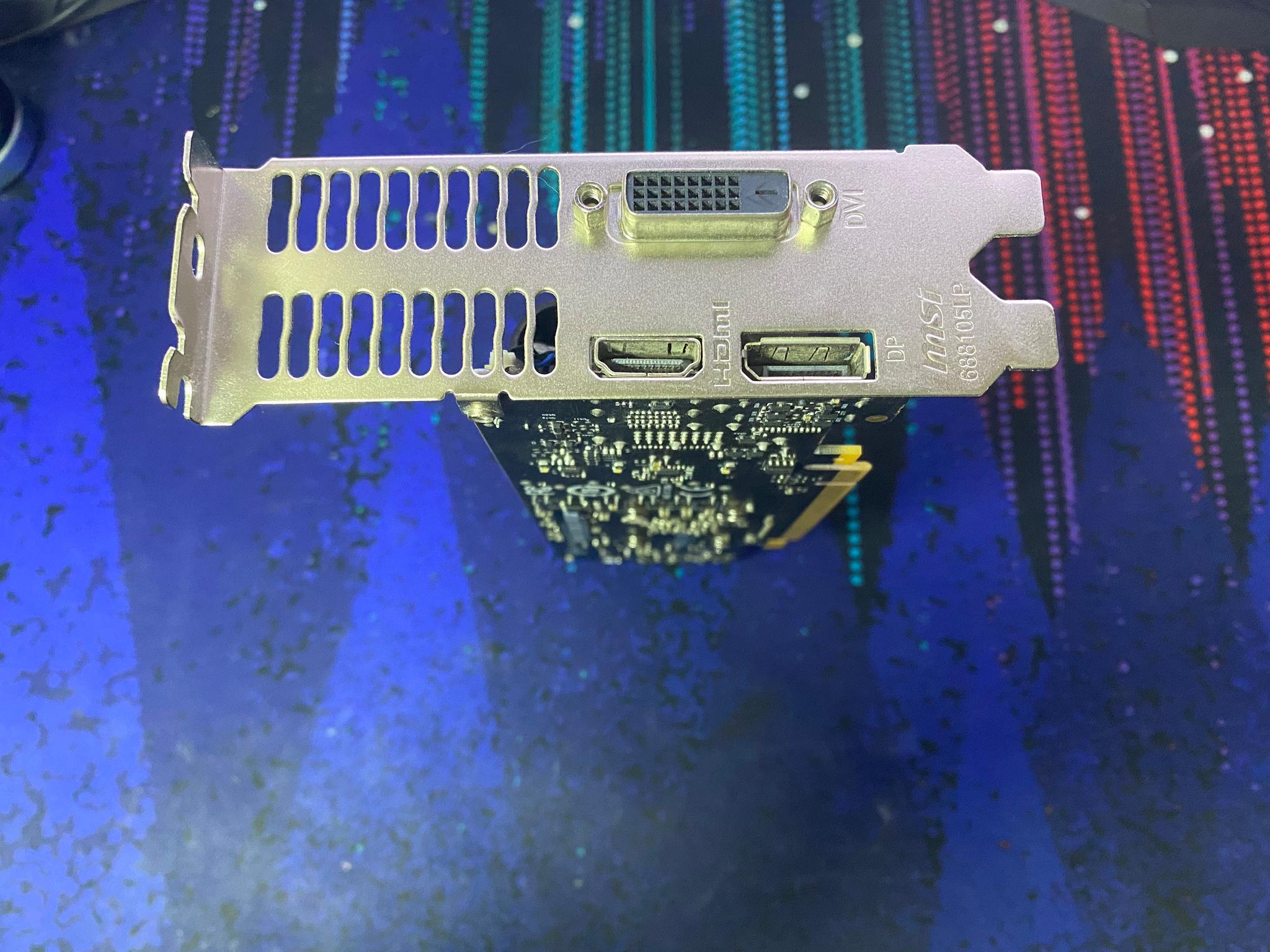 MSI GTX 1050 TI 4GT LP 75W