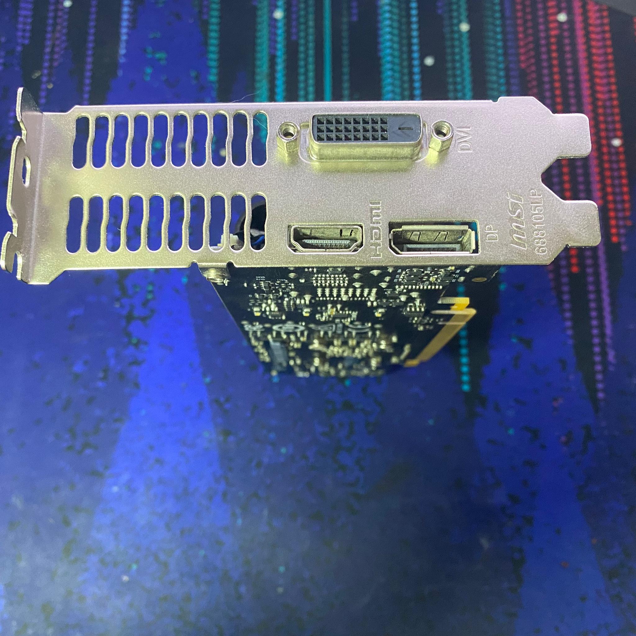 MSI GTX 1050 TI 4GT LP 75W