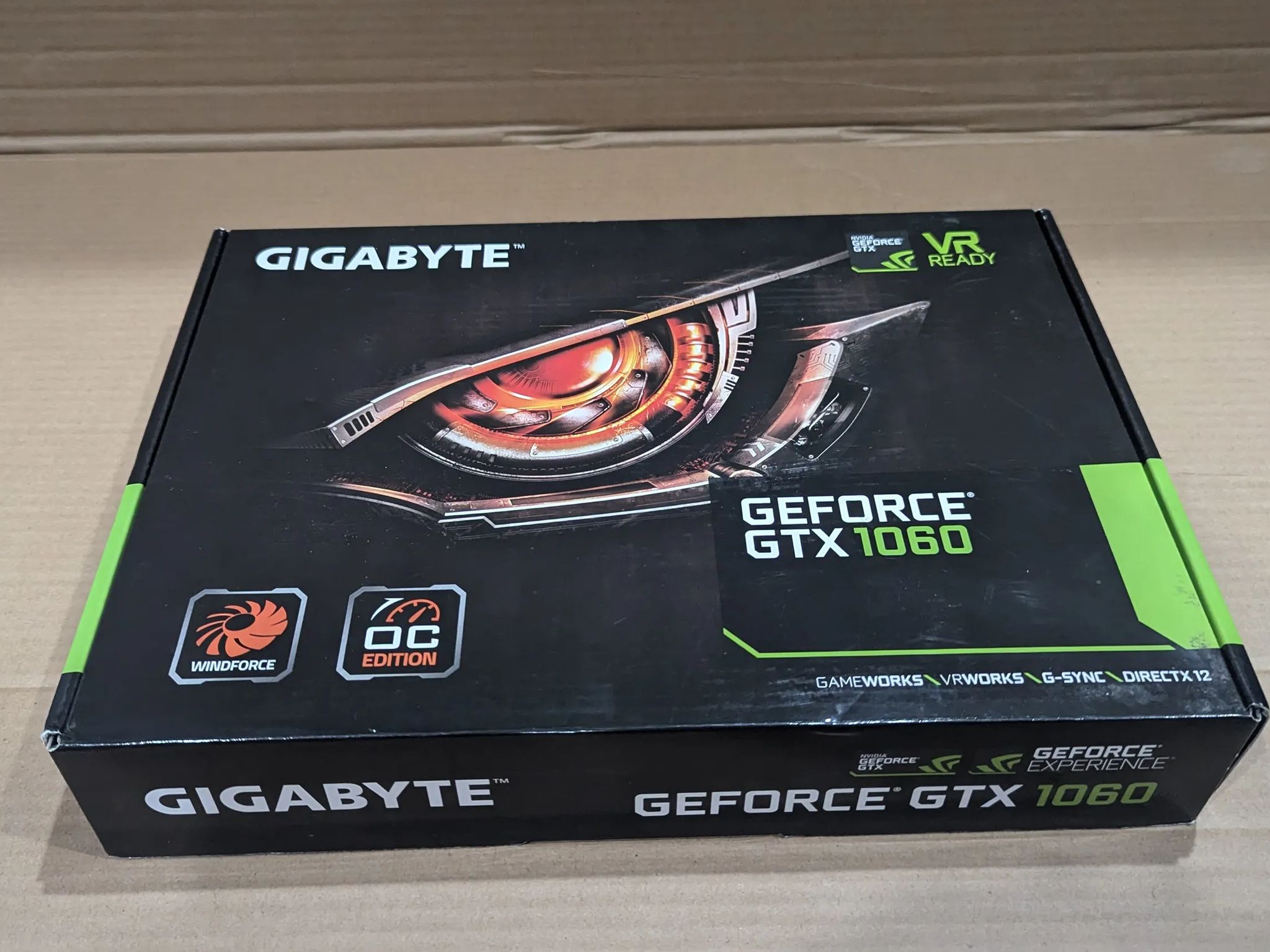 gigabyte gtx 1060 3gb windforce oc edition