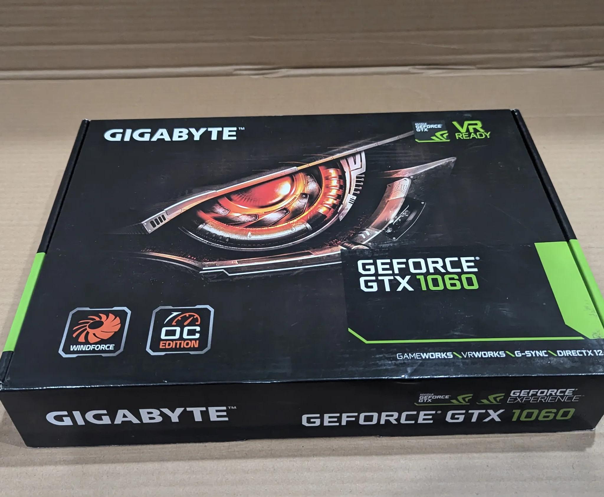 gigabyte gtx 1060 3gb windforce oc edition