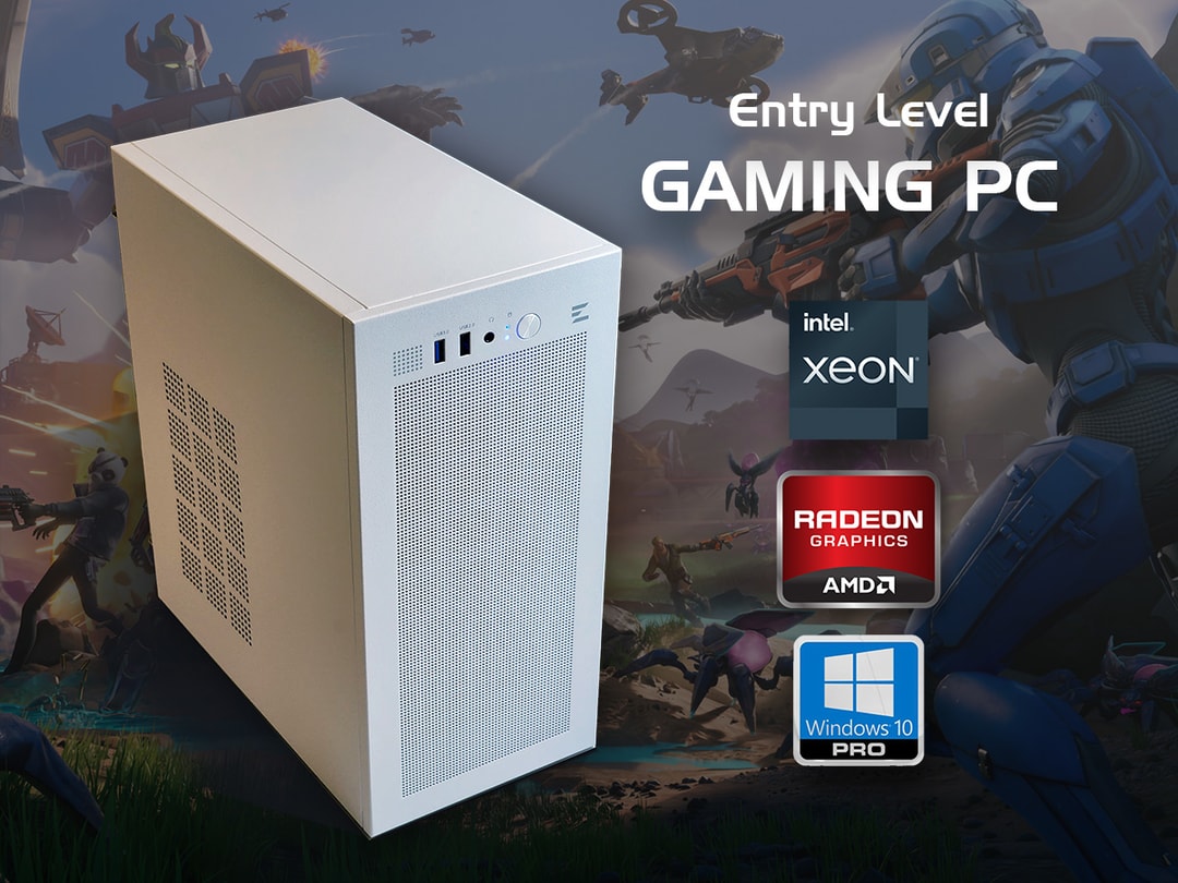 ⚡ Radeon Gaming PC | RX 480, Intel 8-CORE Xeon, 16GB RAM, 256GB M.2 ...
