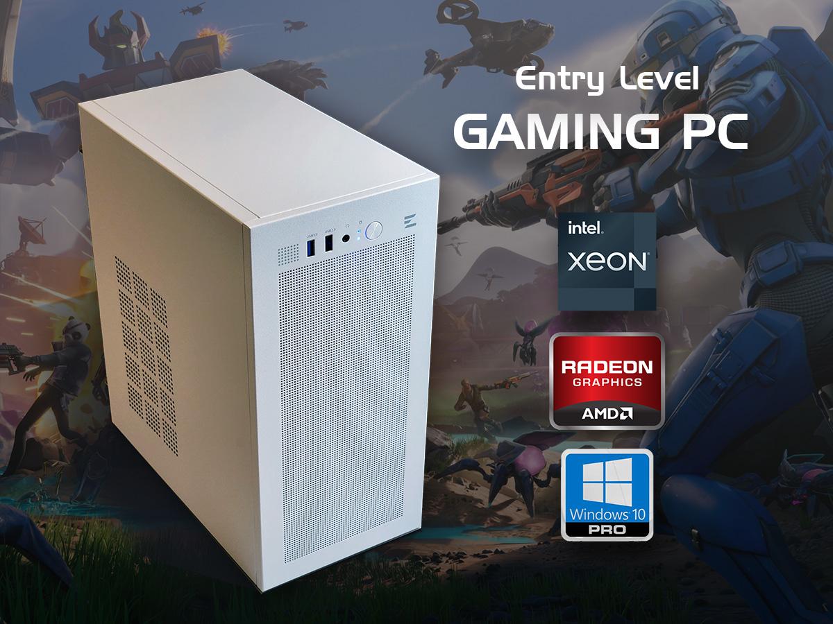 ⚡ Radeon Gaming PC | RX 480, Intel 8-CORE Xeon, 16GB RAM, 256GB M.2 + 320GB HDD, WIFI, Win 10 Pro
