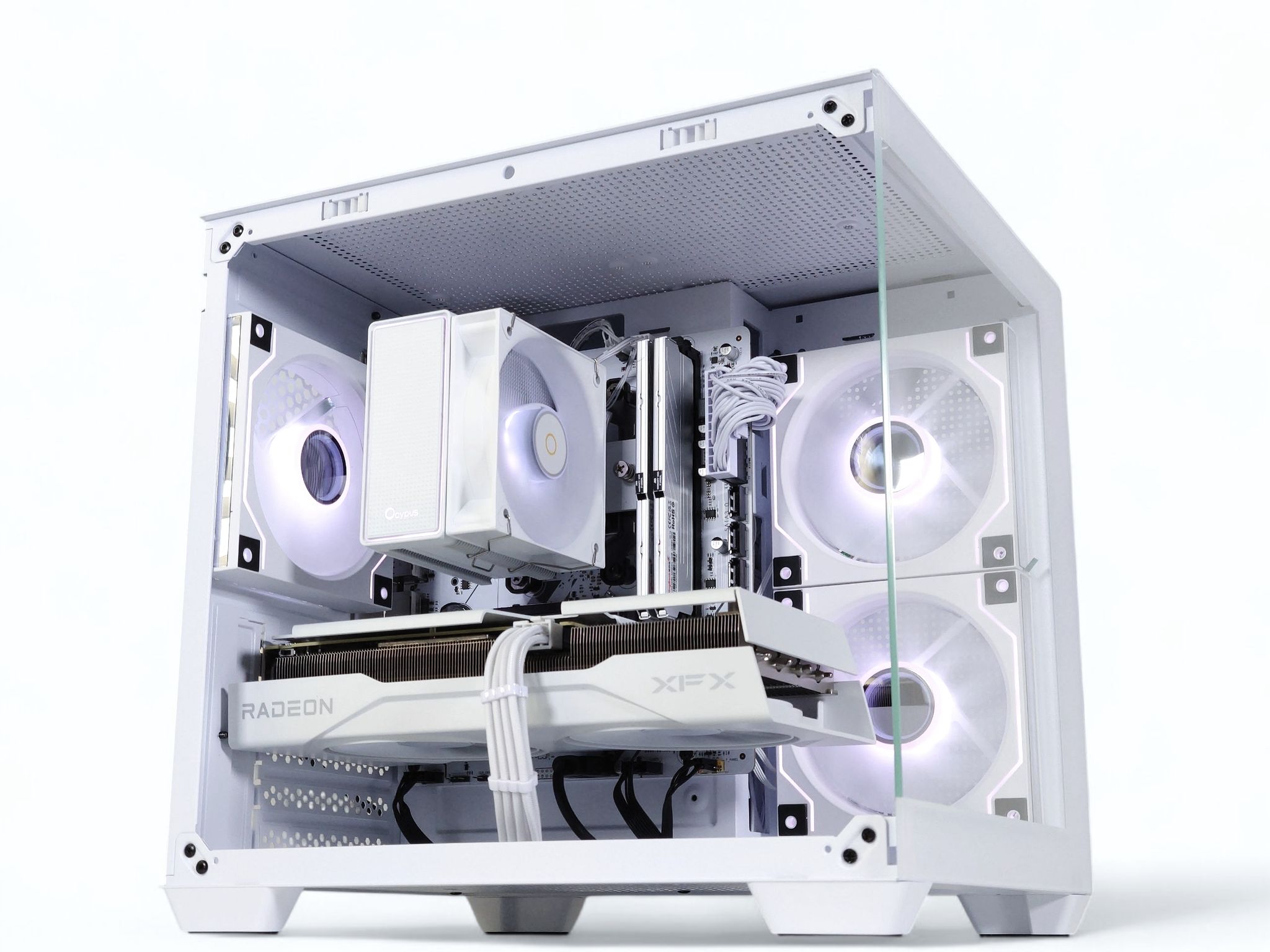 🧊🌊Gaming PC❄️AMD RX 9060 XT 8GB❄️ AMD Ryzen 5 5600❄️ 16GB DDR4❄️ 500GB NVME
