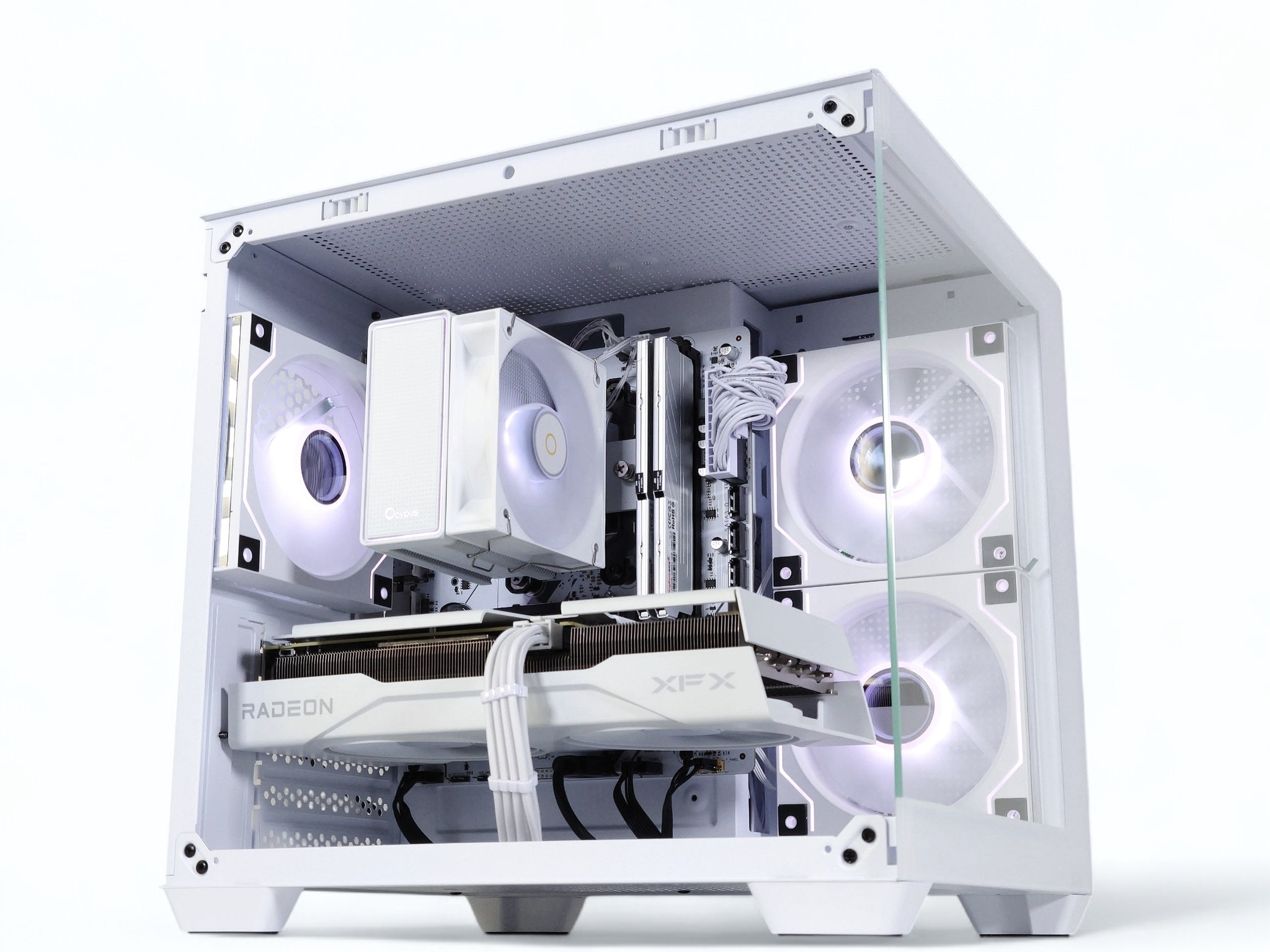 🧊🌊Gaming PC❄️AMD RX 9060 XT 8GB❄️ AMD Ryzen 5 5600❄️ 16GB DDR4❄️ 500GB NVME