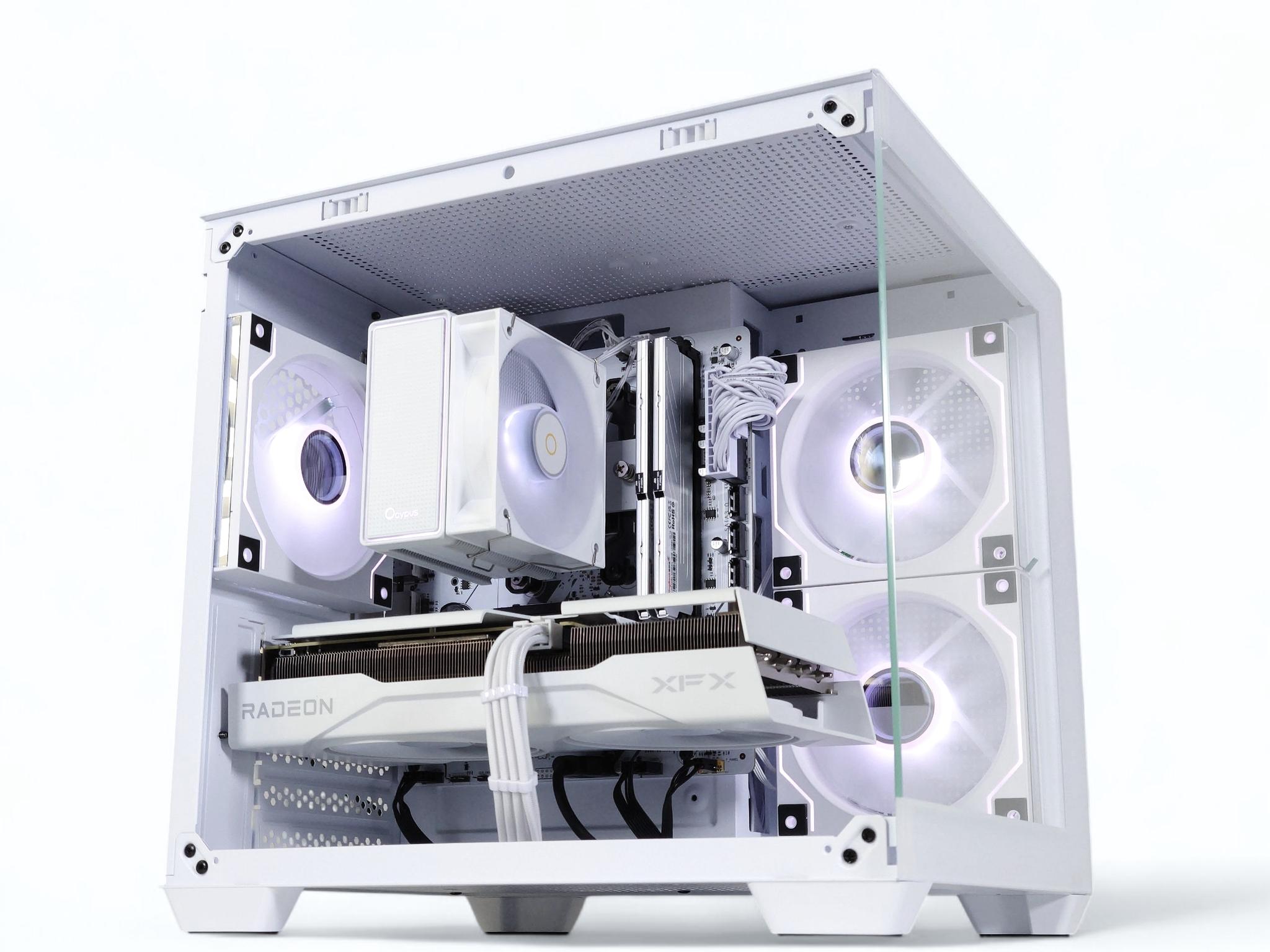 🧊🌊Gaming PC❄️AMD RX 9060 XT 8GB❄️ AMD Ryzen 5 5600❄️ 16GB DDR4❄️ 500GB NVME