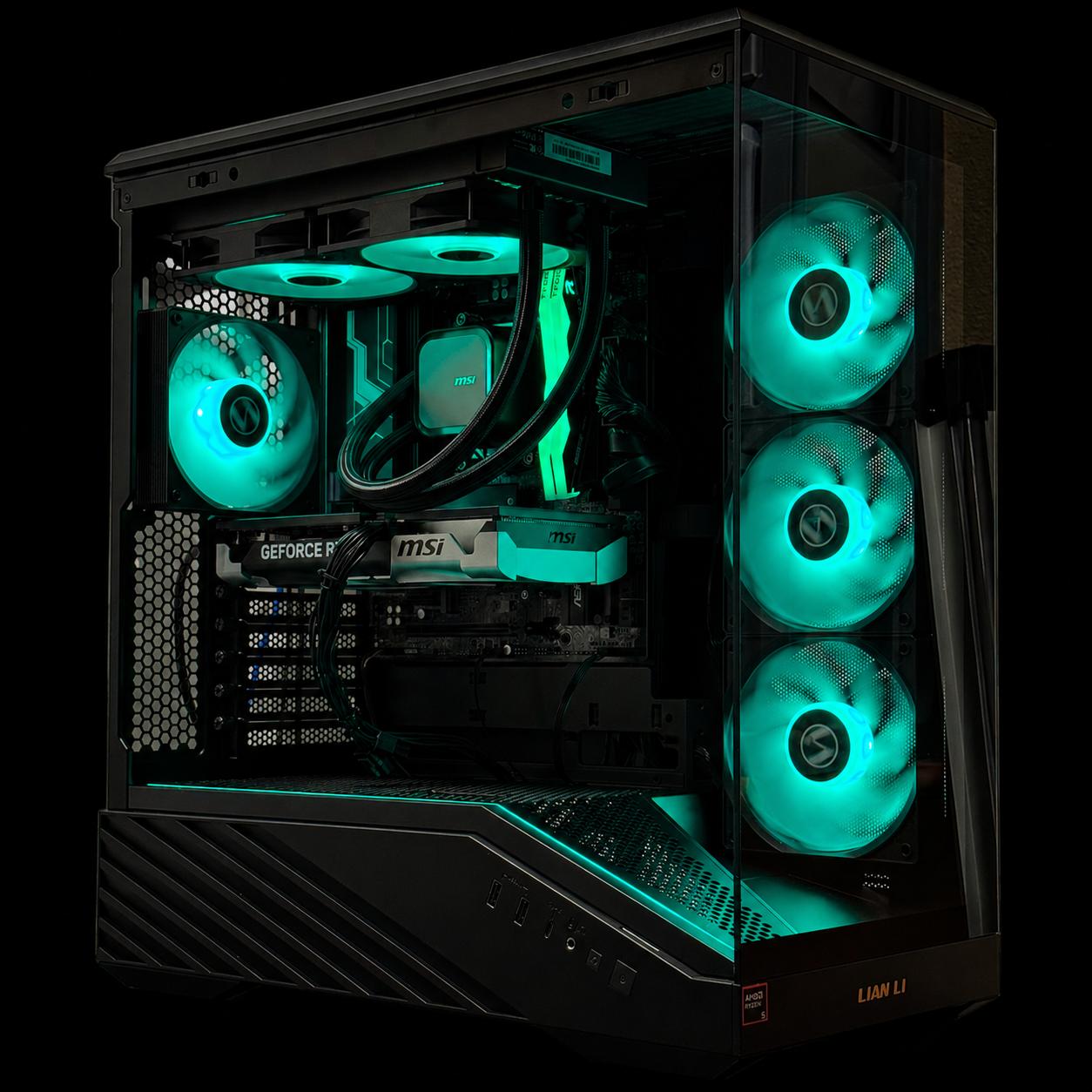 RTX 5060 Ti / 16GB DDR5 Ram / Ryzen 5 9600x / 1TB Samsung ssd / B850 / 1440P/1080P Gaming pc