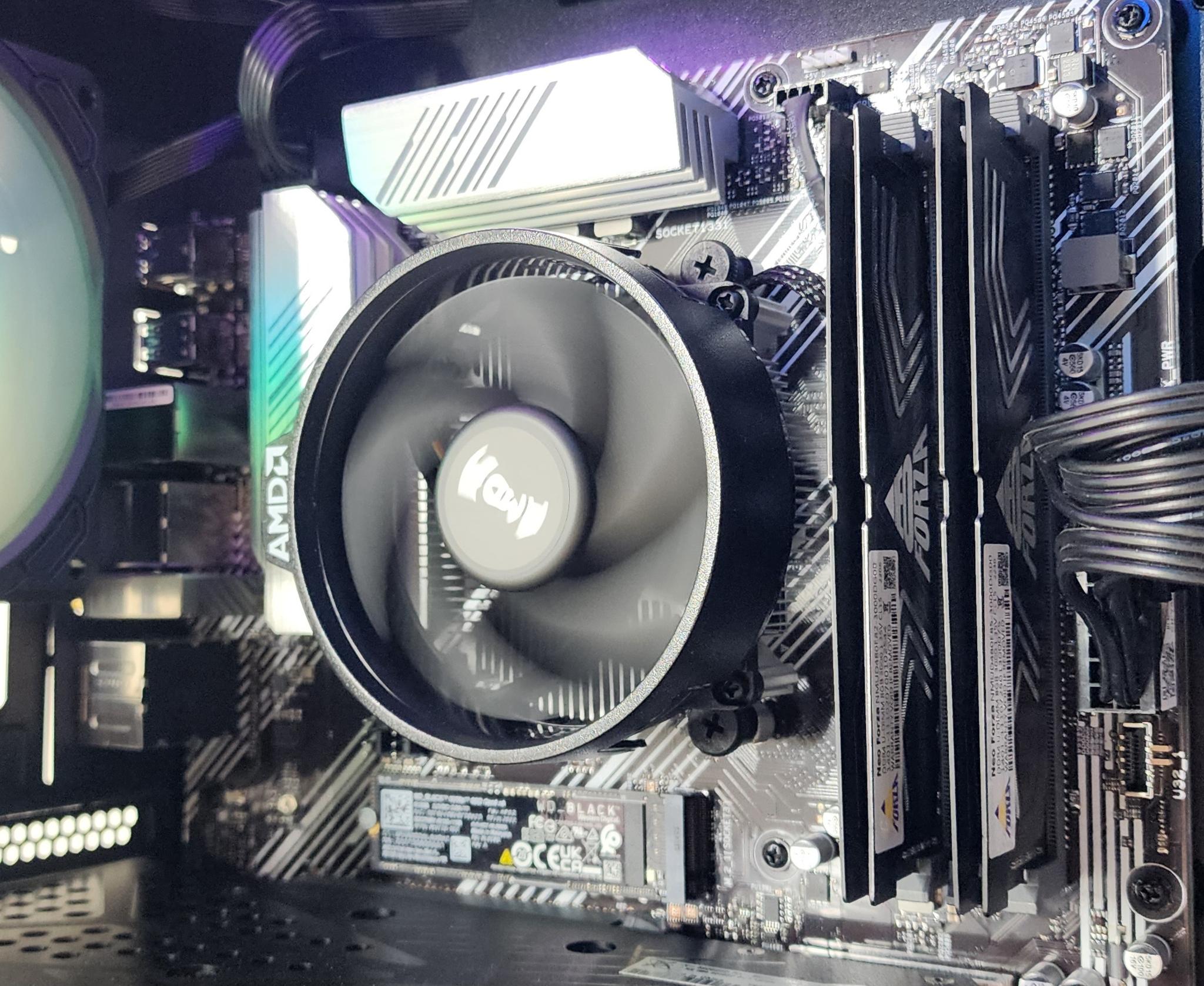 Gaming PC Ryzen 7 3700X 16GB RAM 512GB SSD RX 580 8GB Windows 11 Computer
